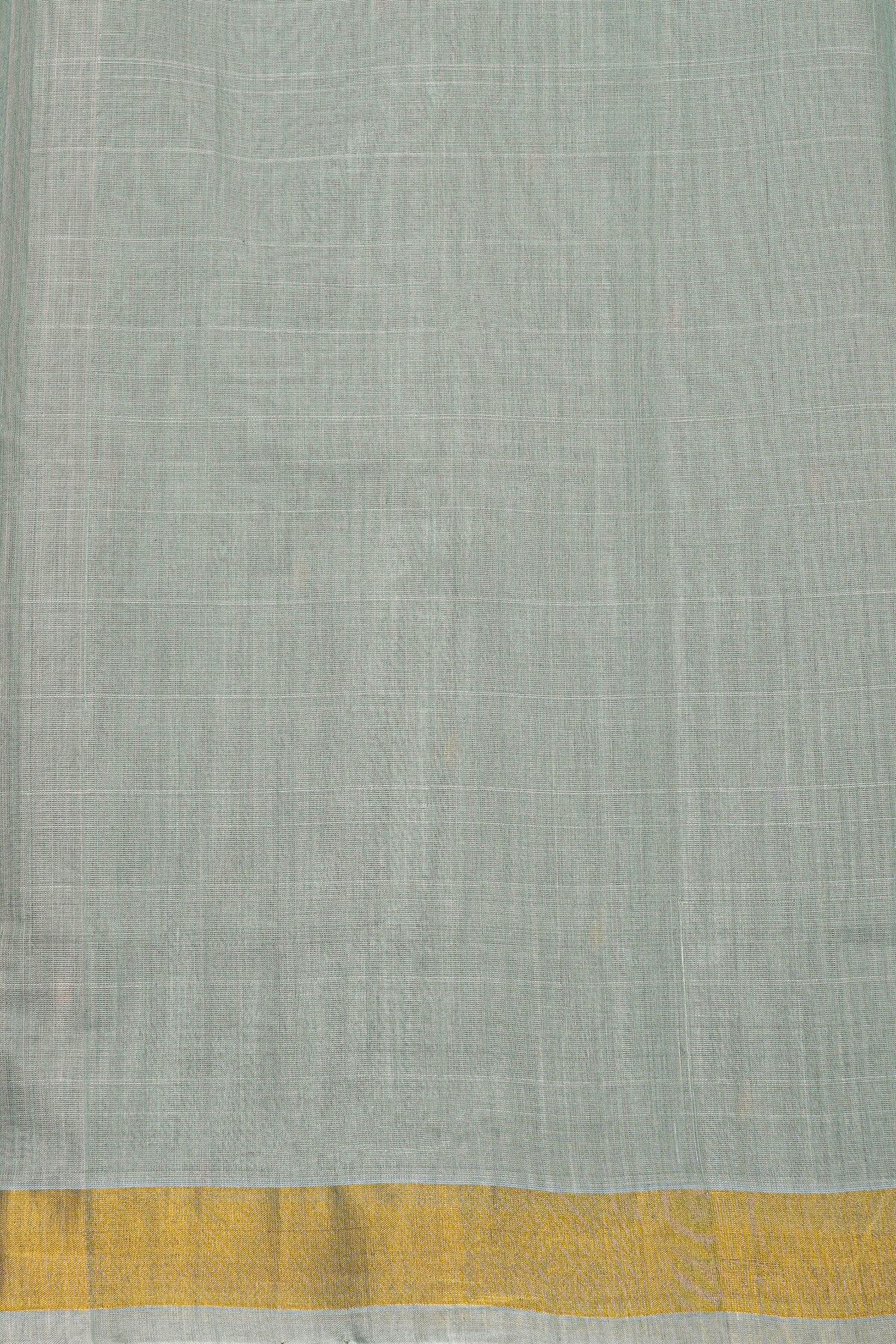 Khaadi Cotton Grey Saree