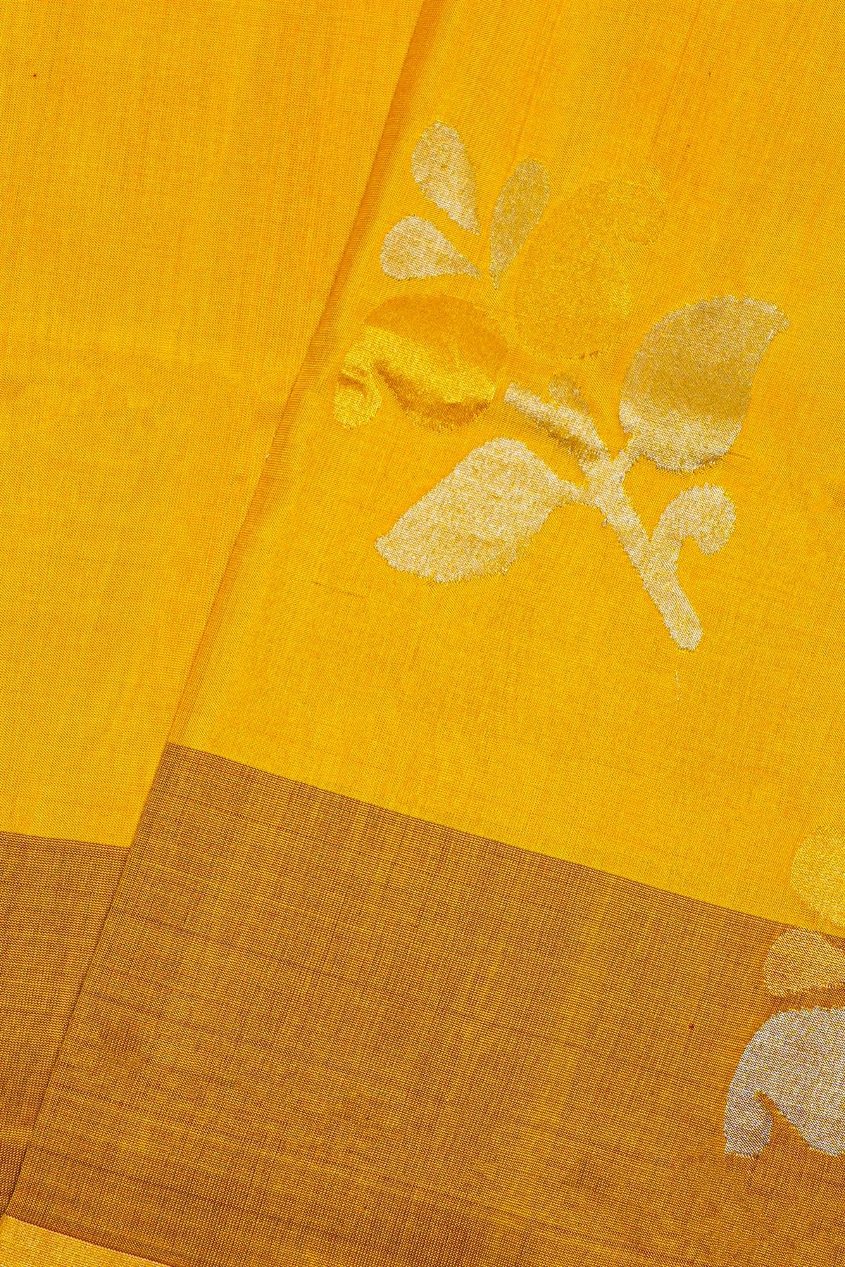 Uppada Silk Yellow Saree