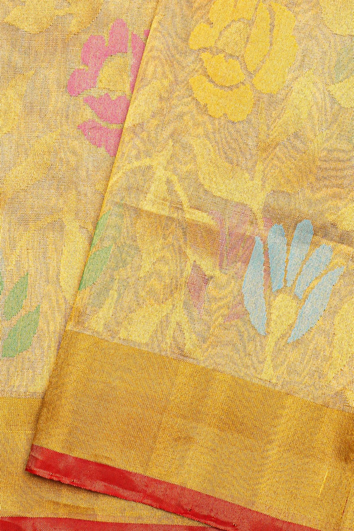 Uppada Silk Multi-Colour Saree