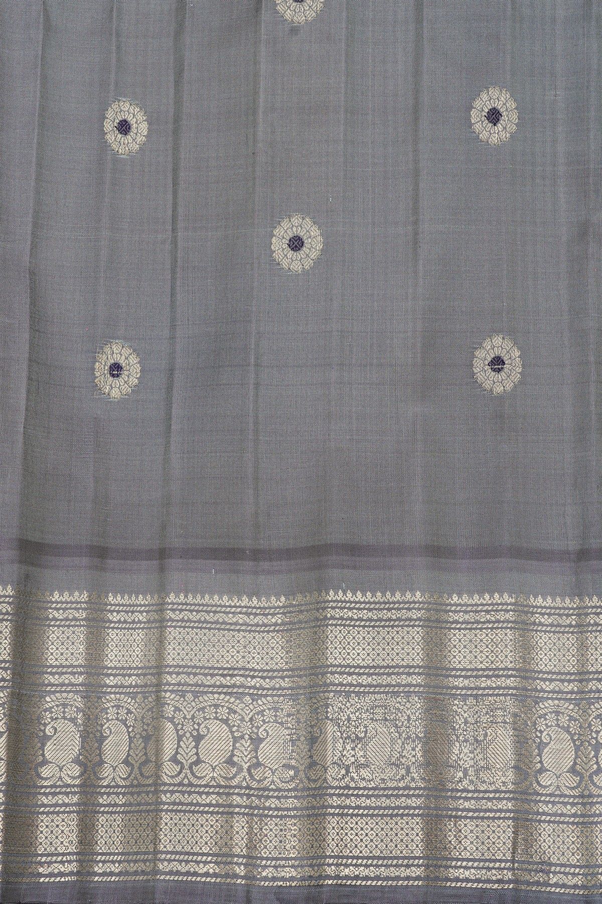 Gadwal Silk Light Green Saree