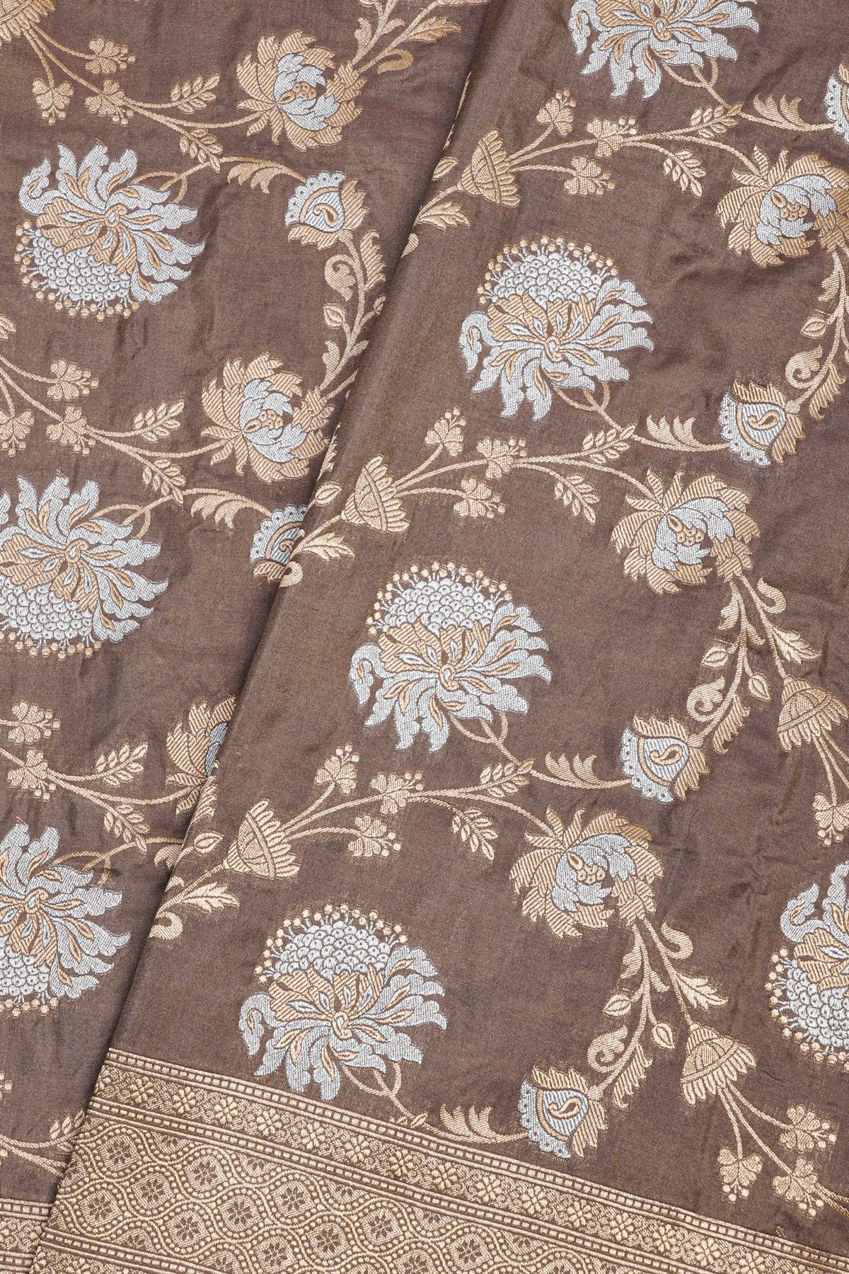 Banarasi Silk Grey Saree