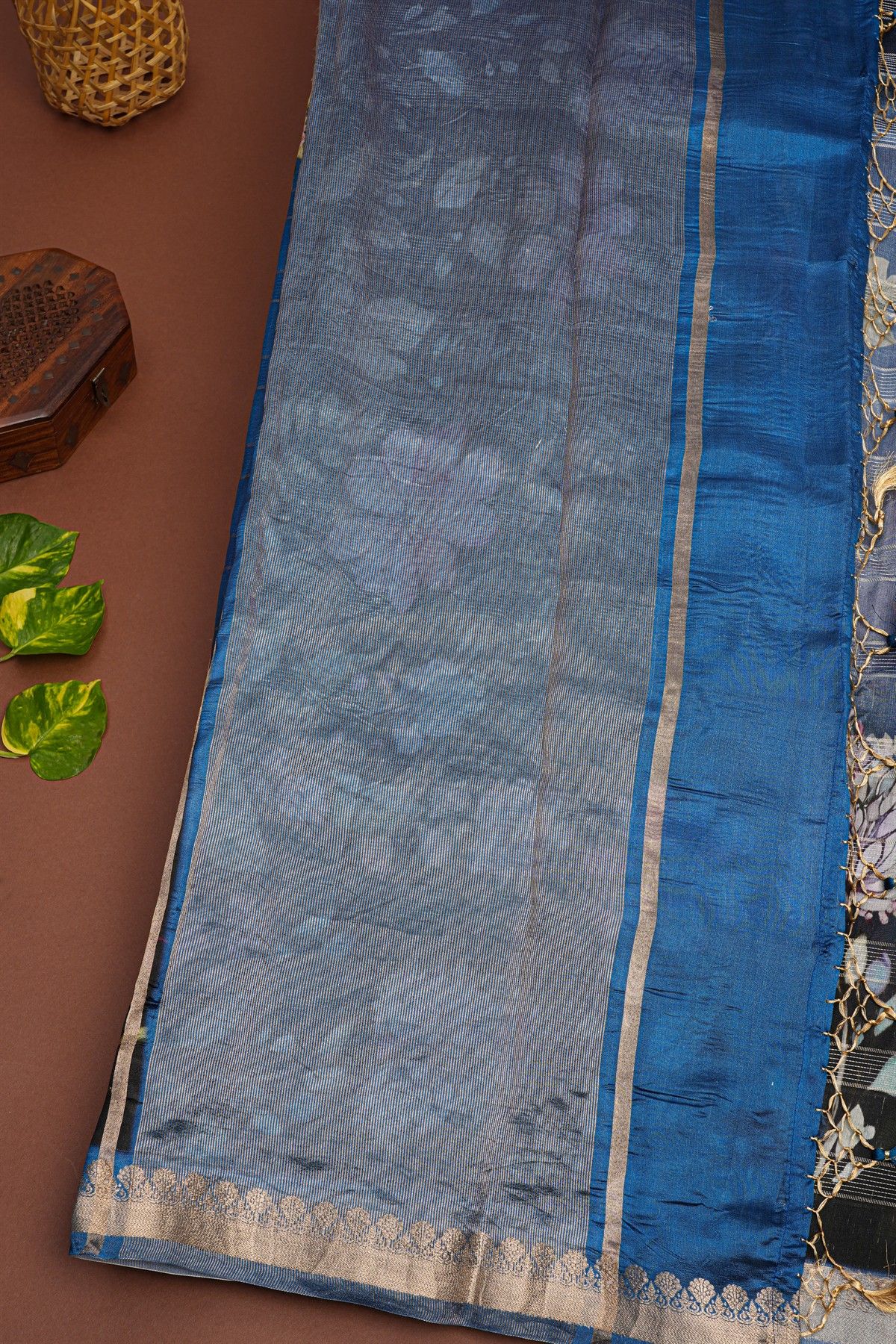 Matka Silk Multicolour Saree