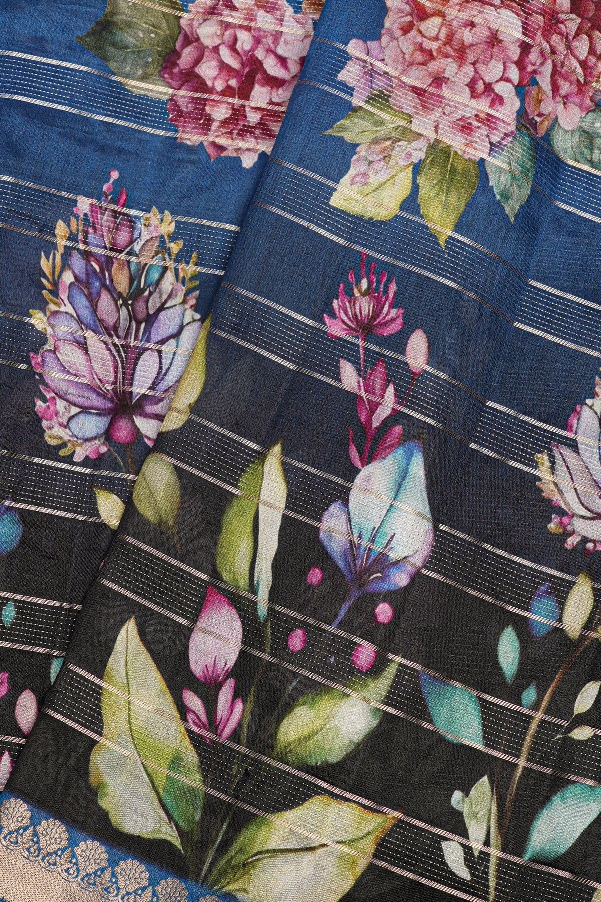 Matka Silk Multicolour Saree