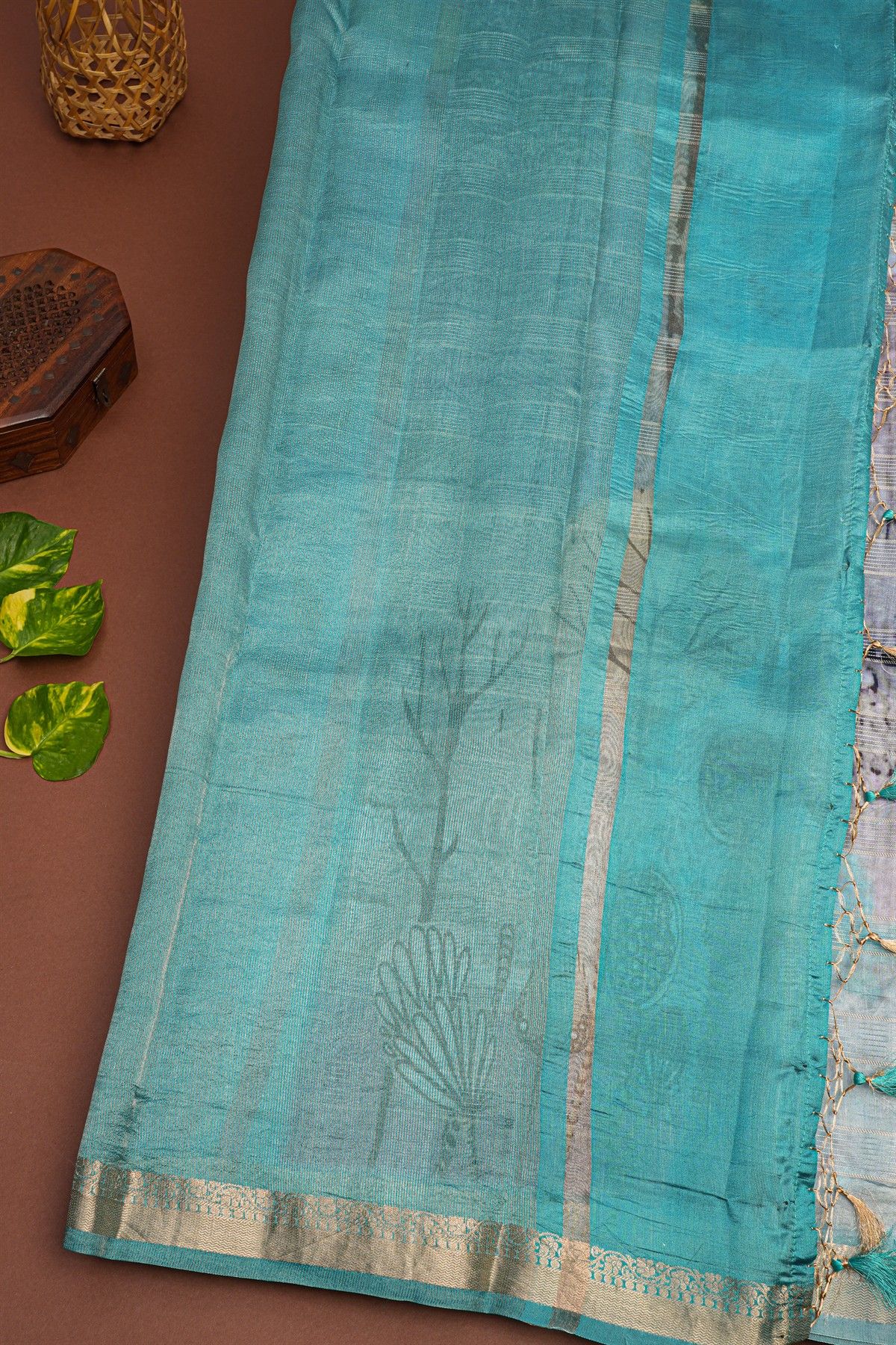 Matka Silk Multicolour Saree