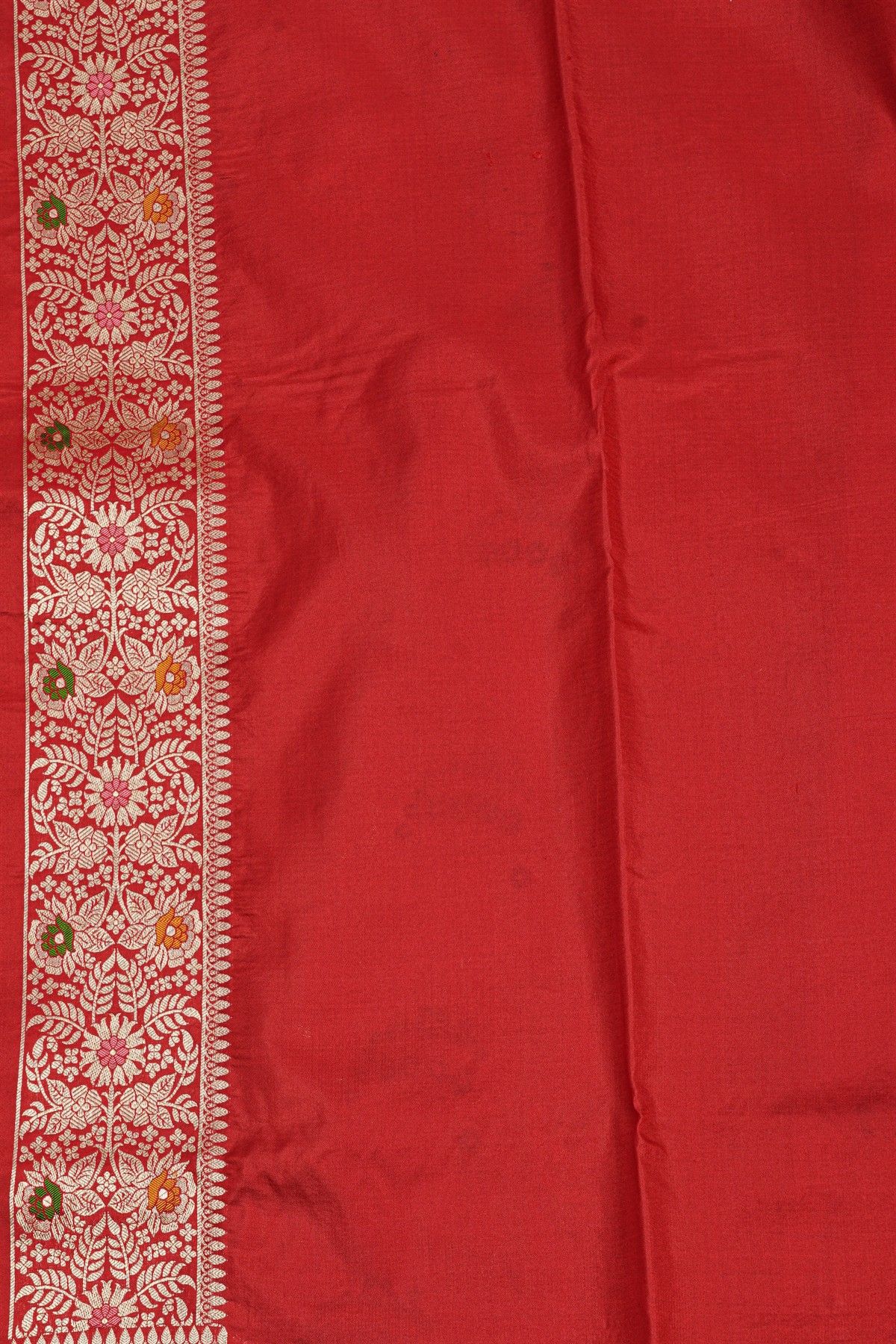 Banarasi Silk Red Saree