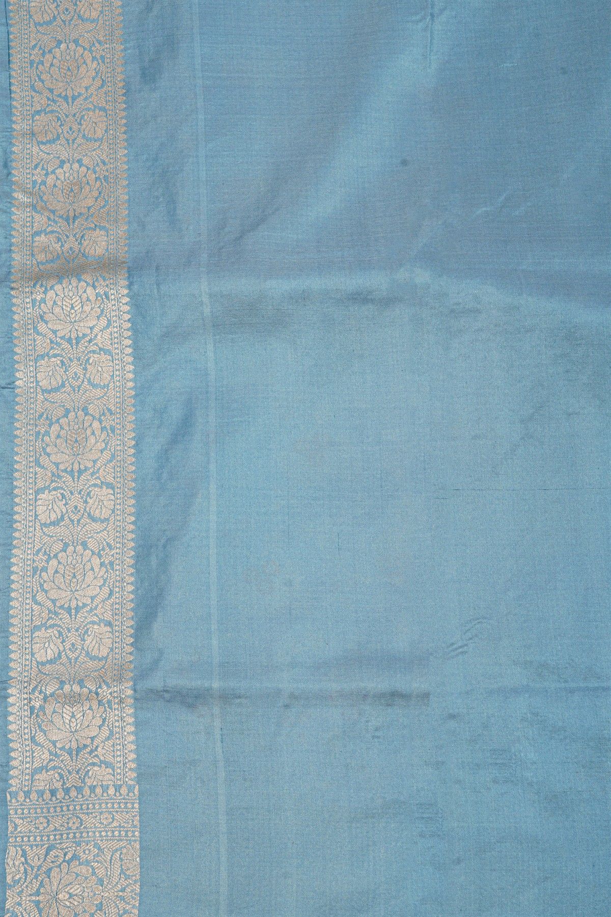Banarasi Silk Ice Blue Saree