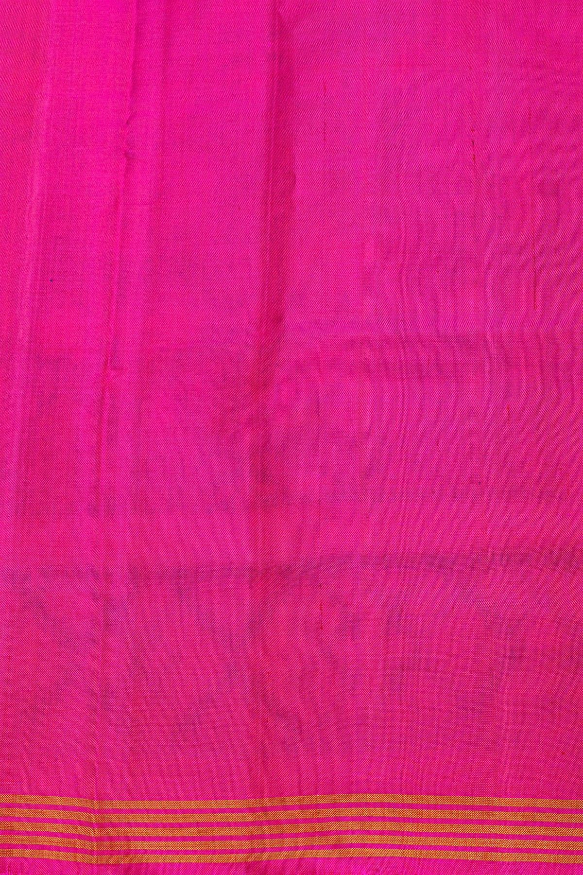 Patola Weaving Silk Navy Blue Saree