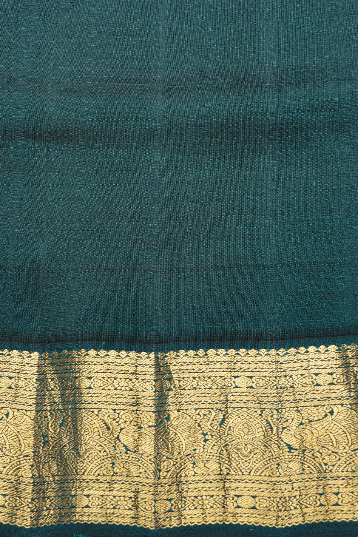 Kalamkari Silk Baby Pink Saree