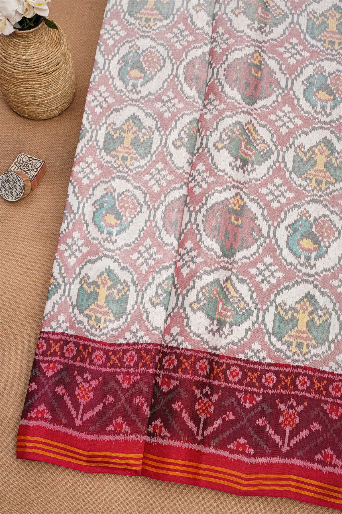 Patola Silk Multicolour Saree