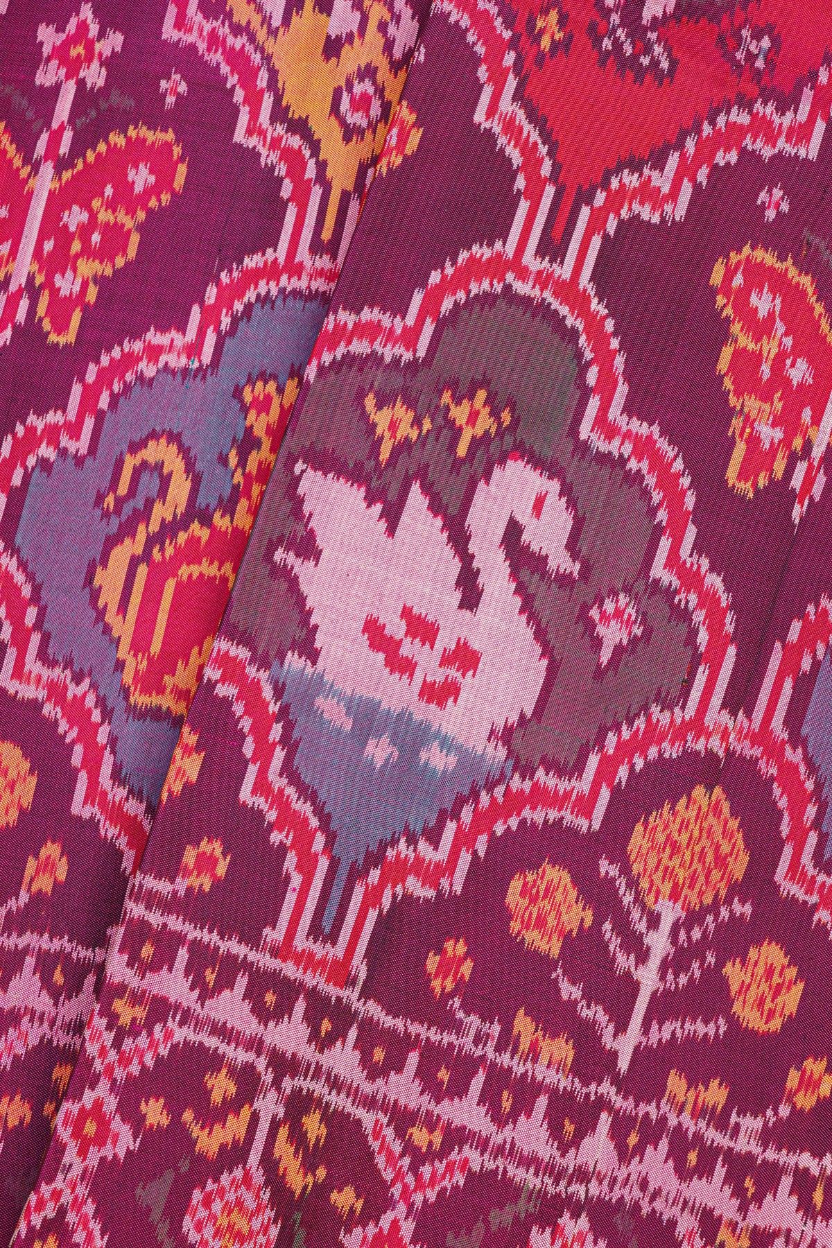 Patola Silk Multicolour Saree