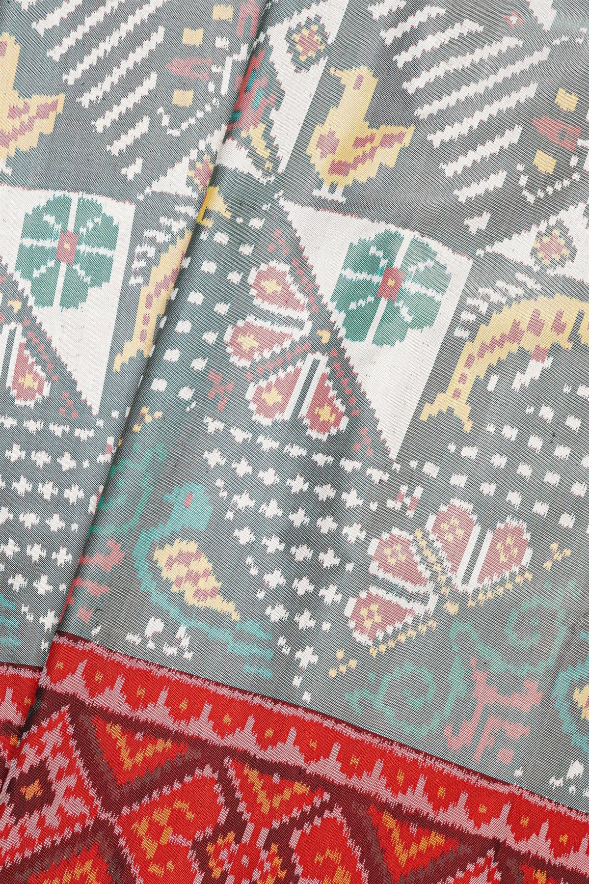 Patola Silk Dual Colour Saree