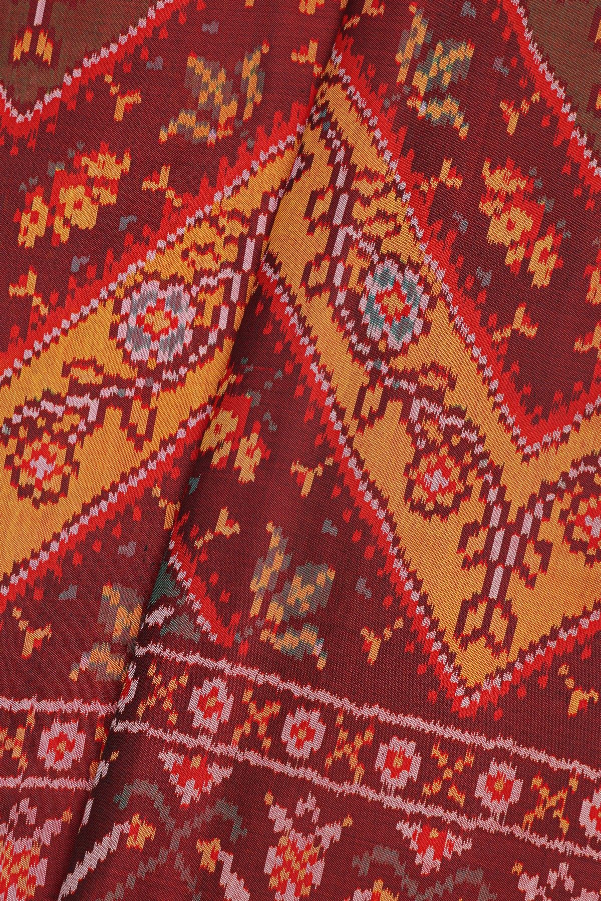 Patola Silk Multicolour Saree