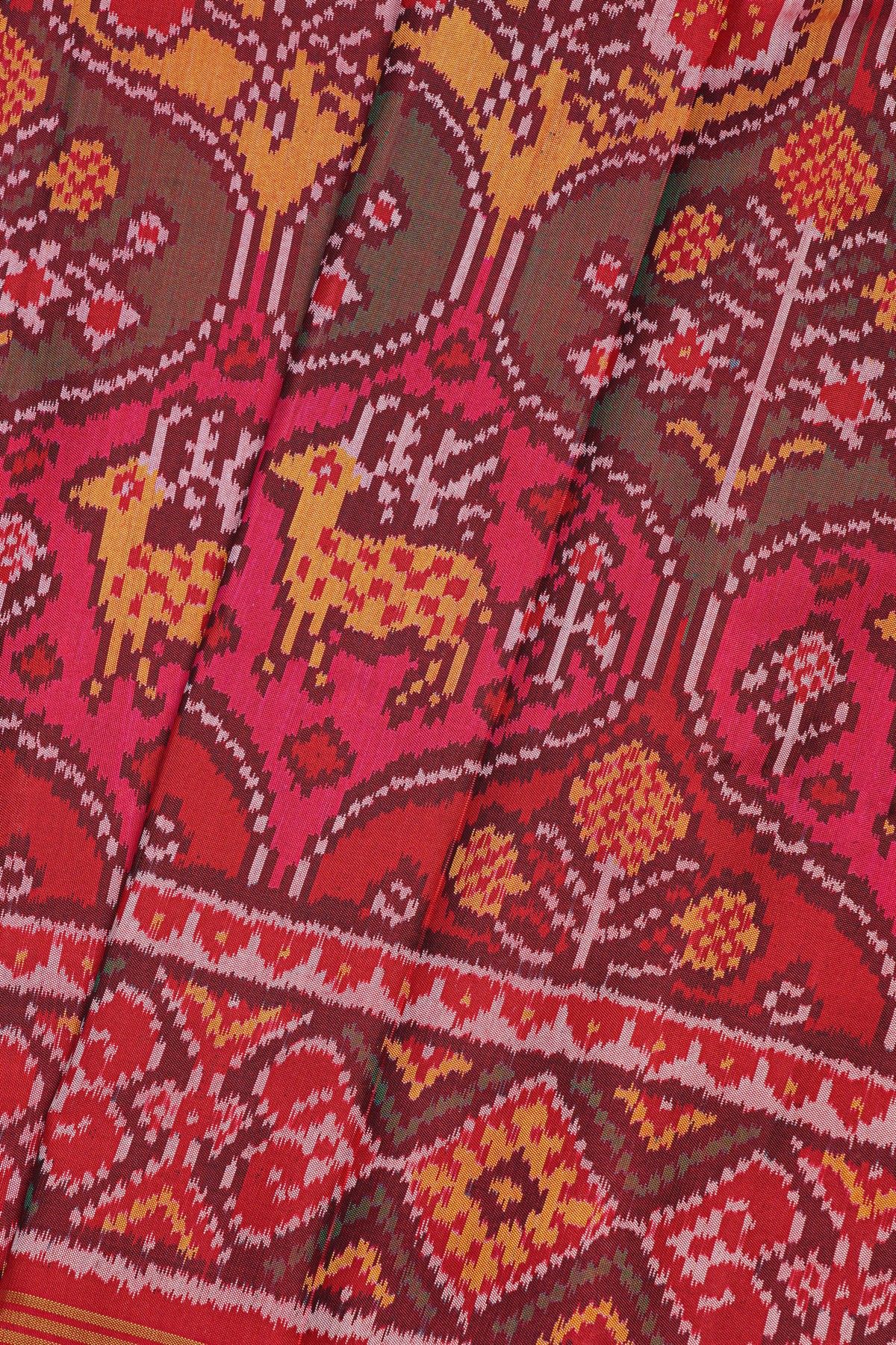 Patola Silk Multicolour Saree