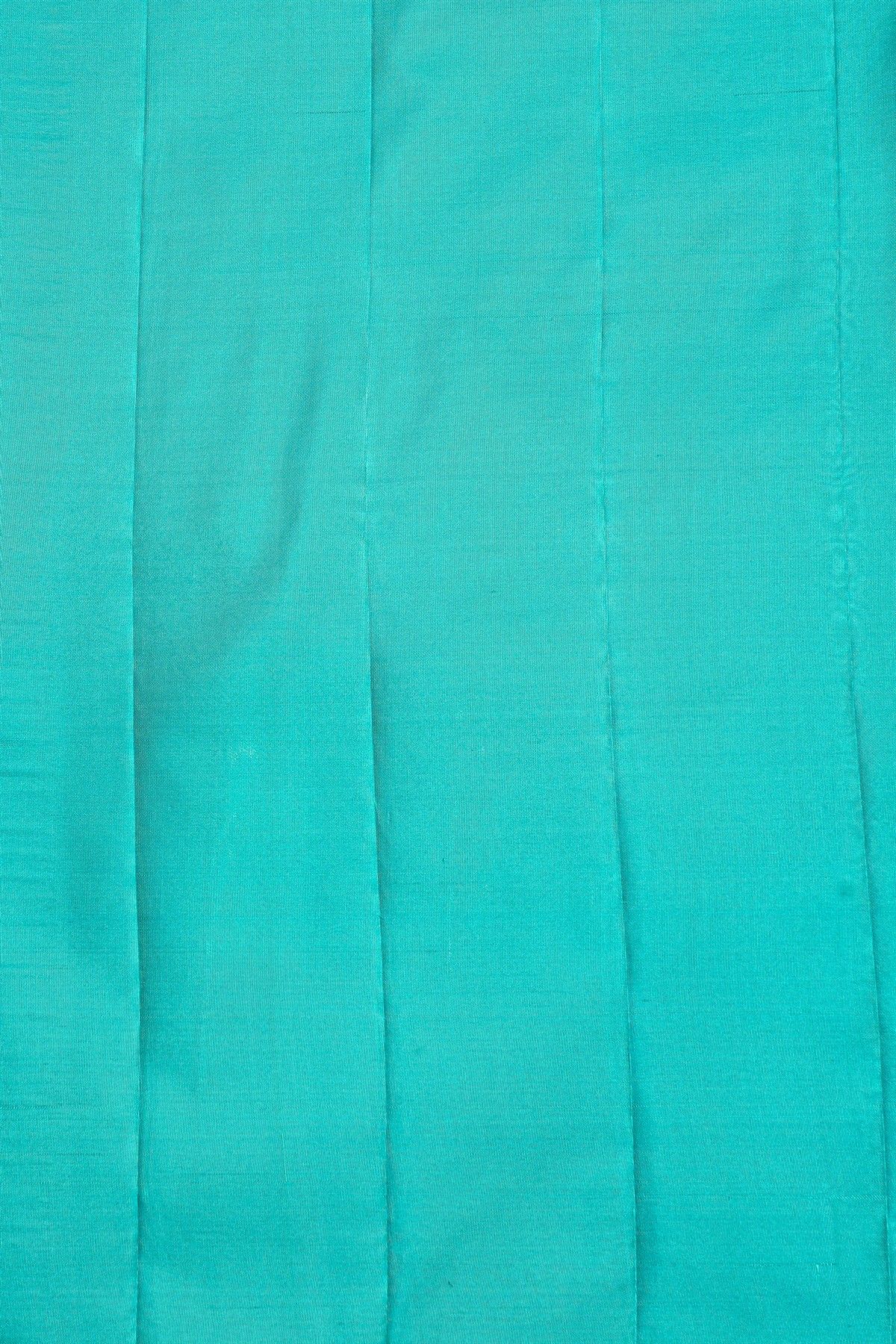 Kancheepuram Silk Sky Blue Saree
