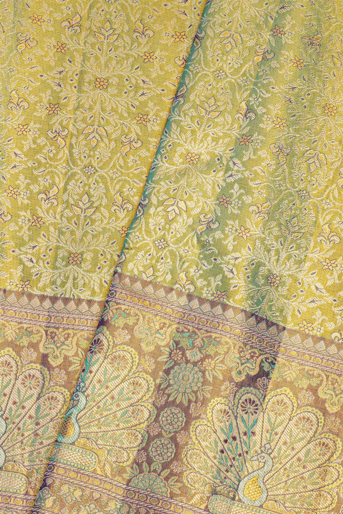 Kancheepuram Silk Dual Colour Saree