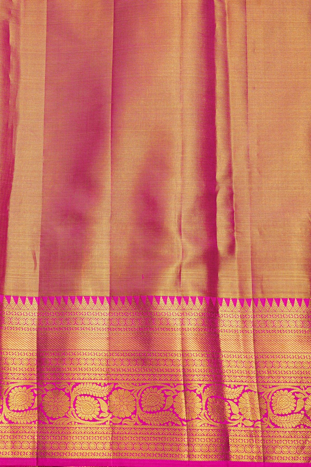 Kancheepuram Silk Light Peach Saree