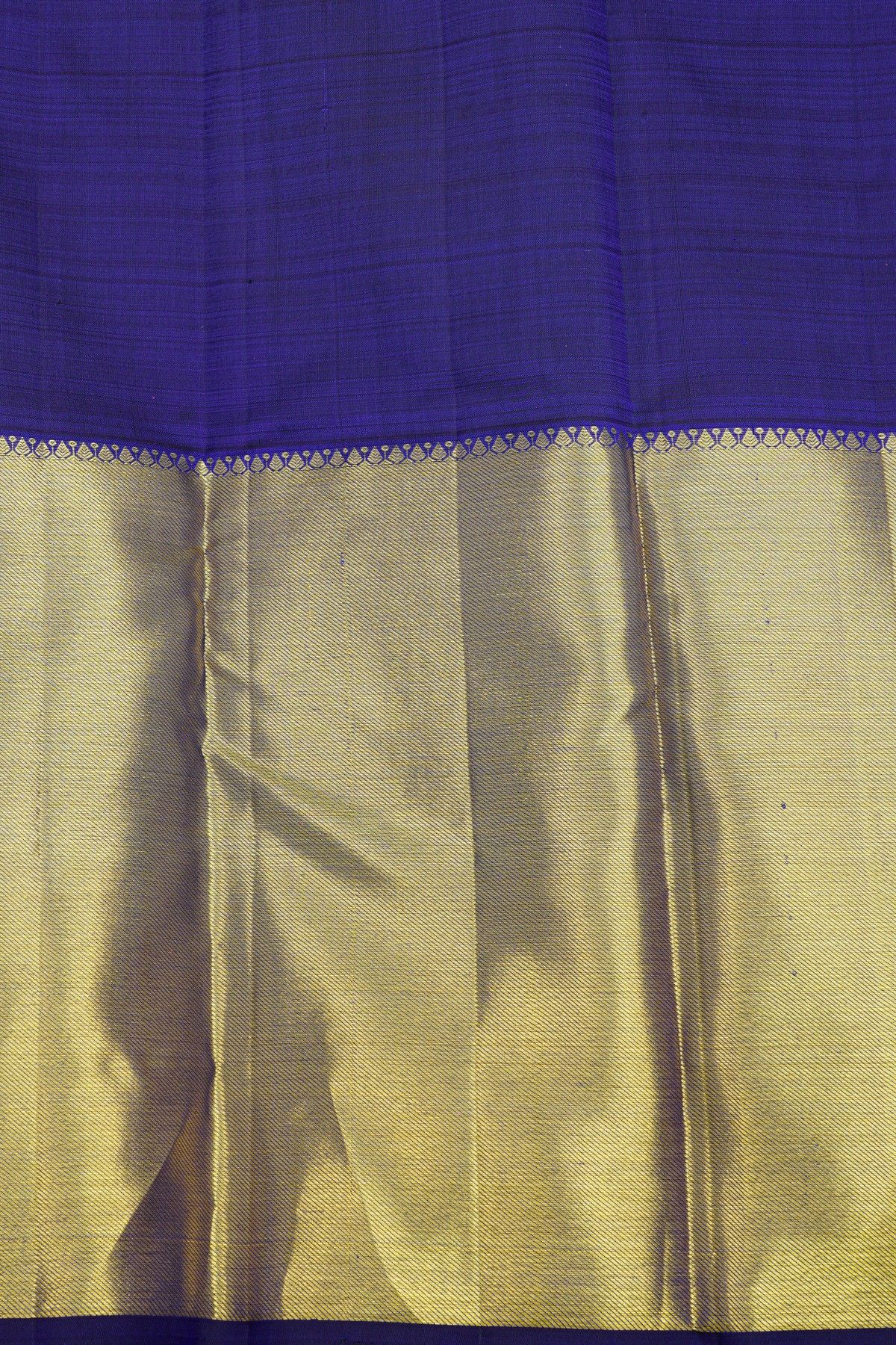 Kancheepuram Silk Royal Blue Saree