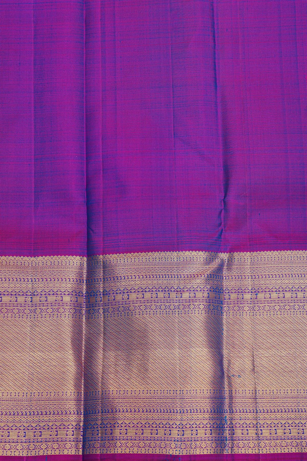 Kancheepuram Silk Sea Blue Saree