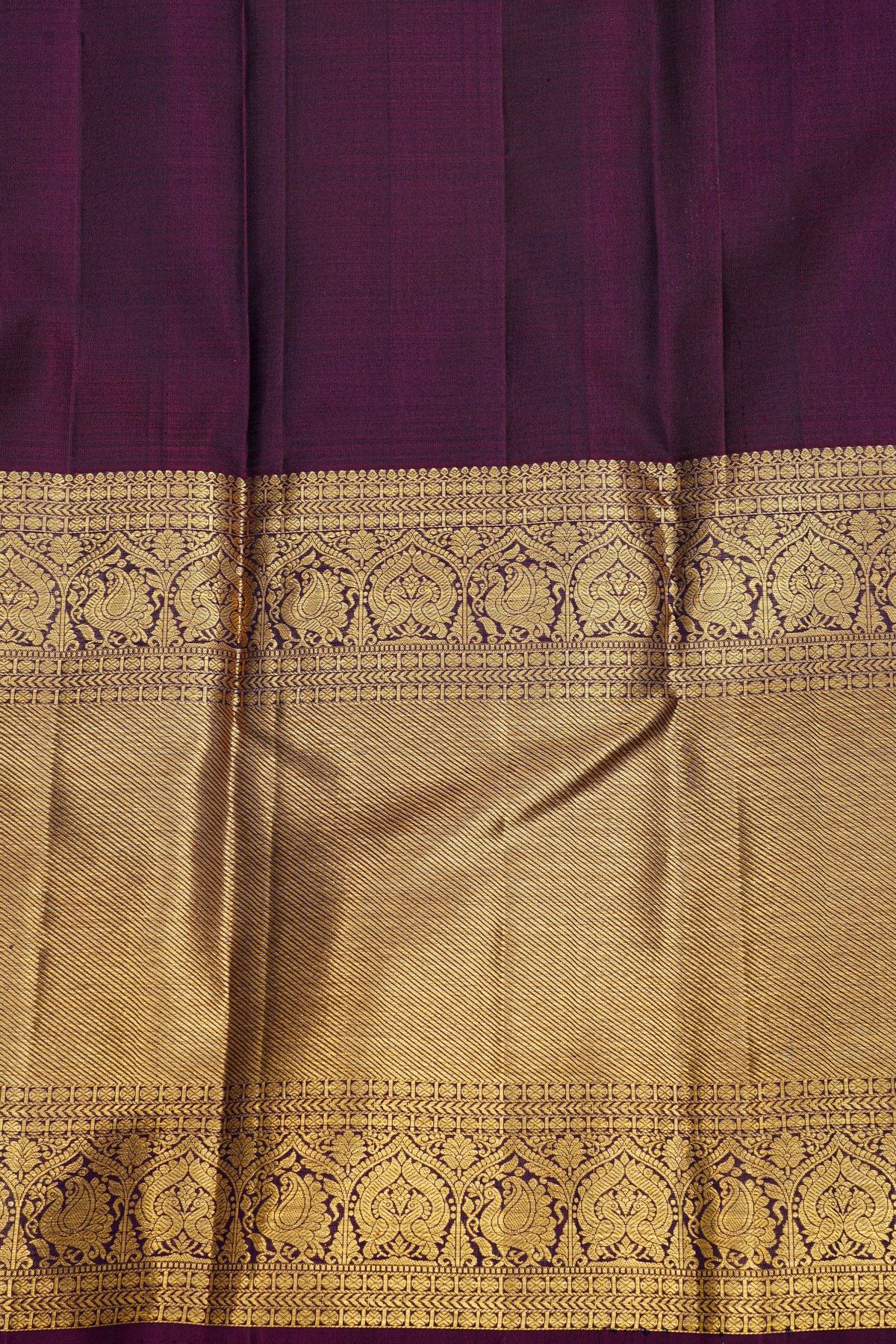 Kancheepuram Silk Lavender Saree