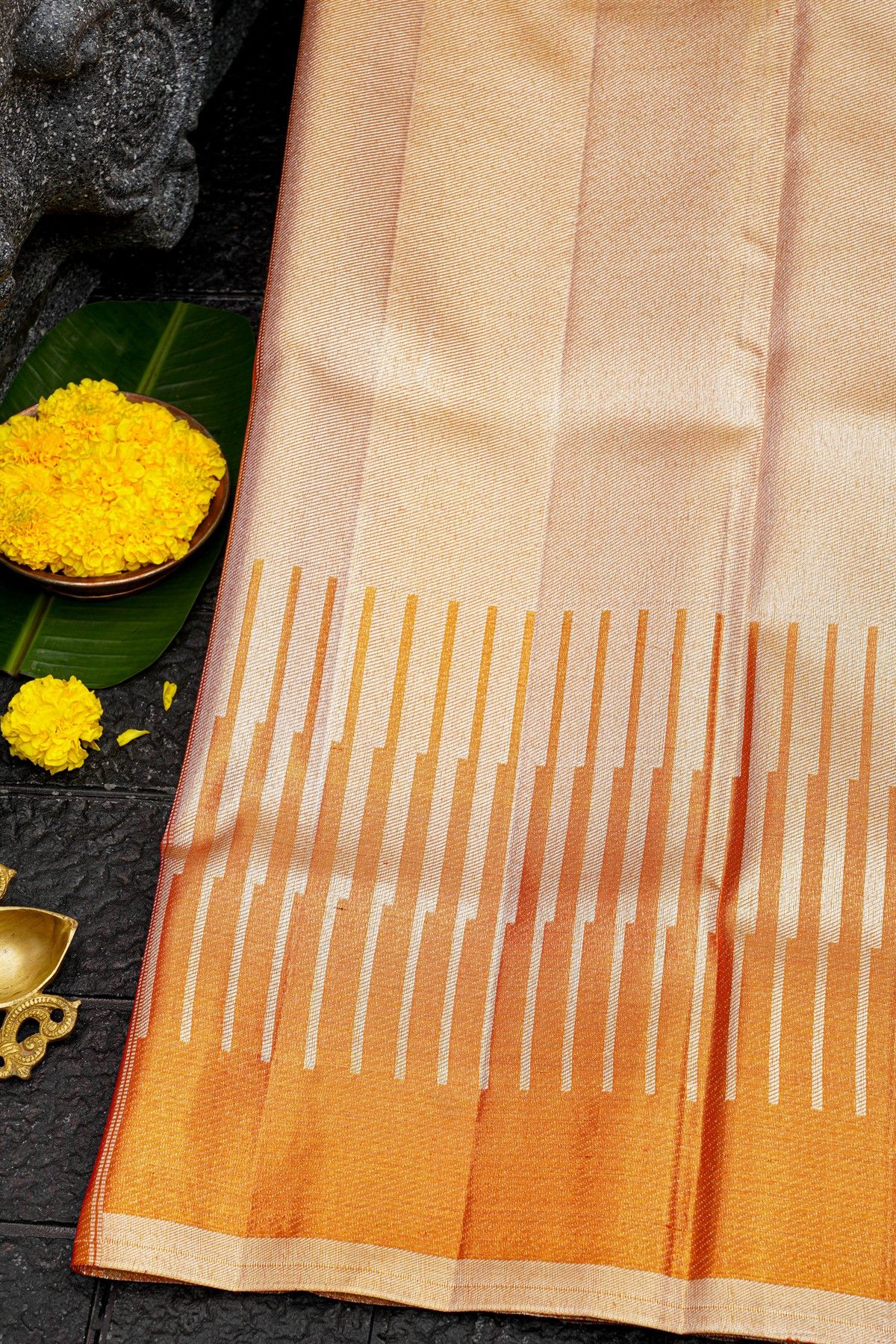 Kancheepuram Silk Gold Saree