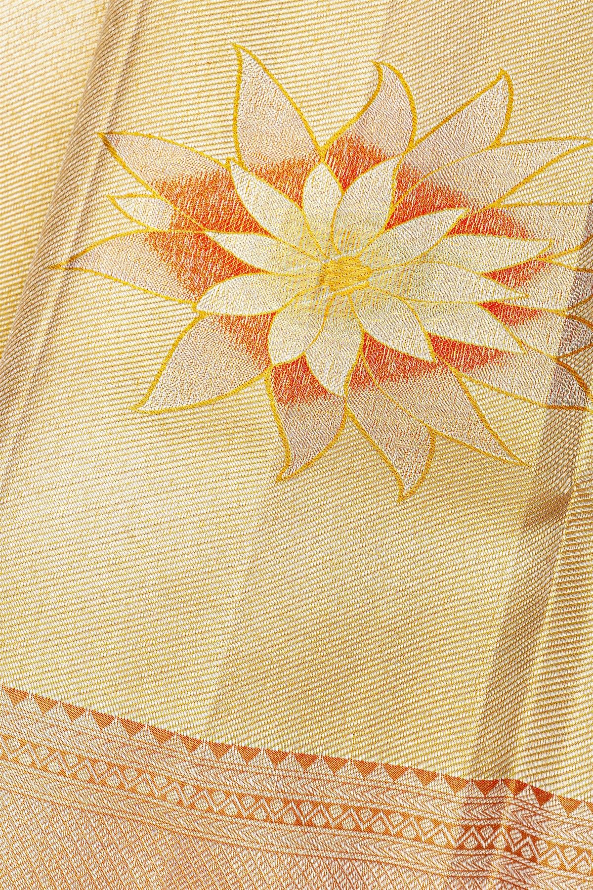 Kancheepuram Silk Gold Saree