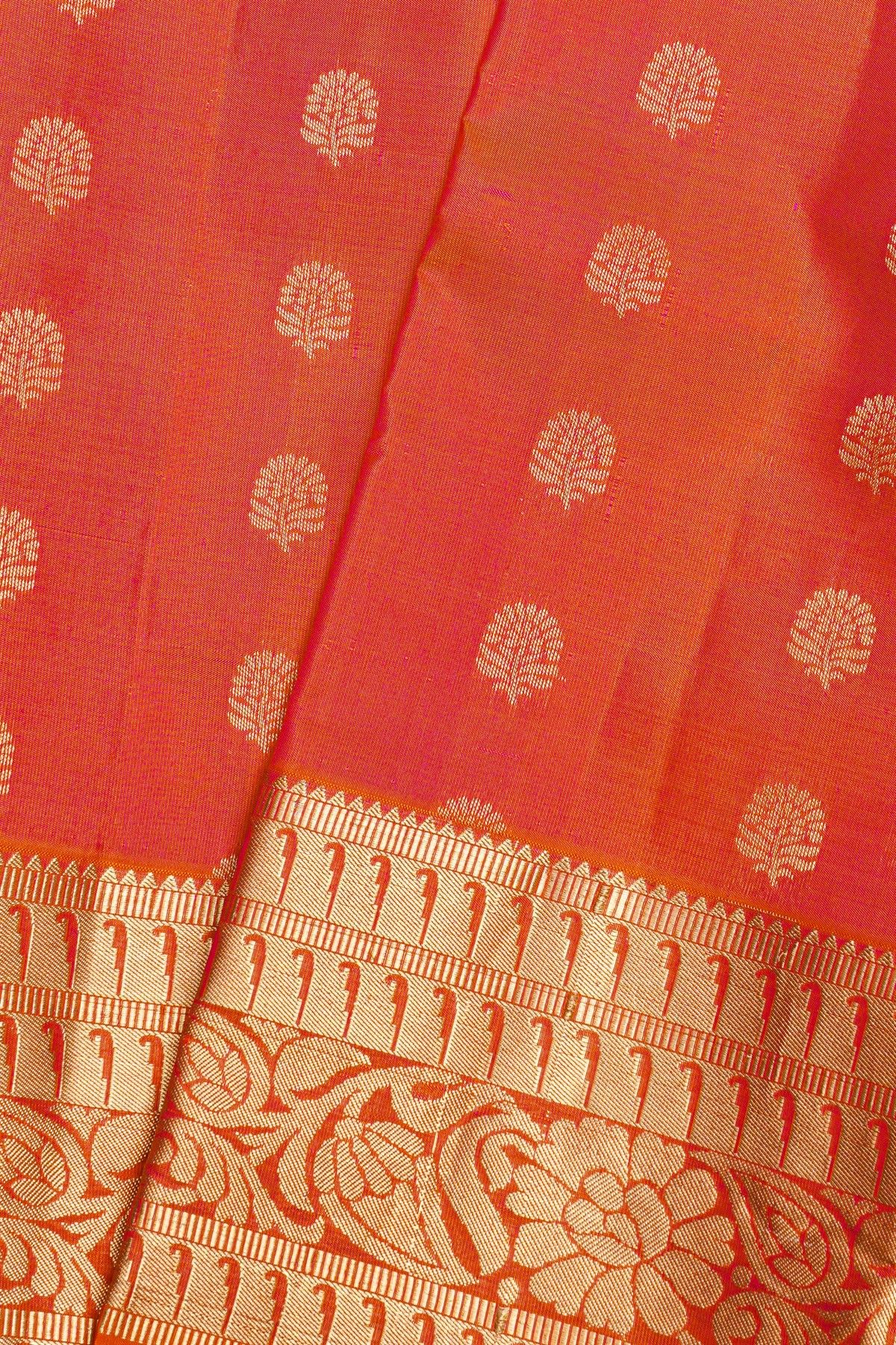 Kancheepuram Silk Dual Colour Saree