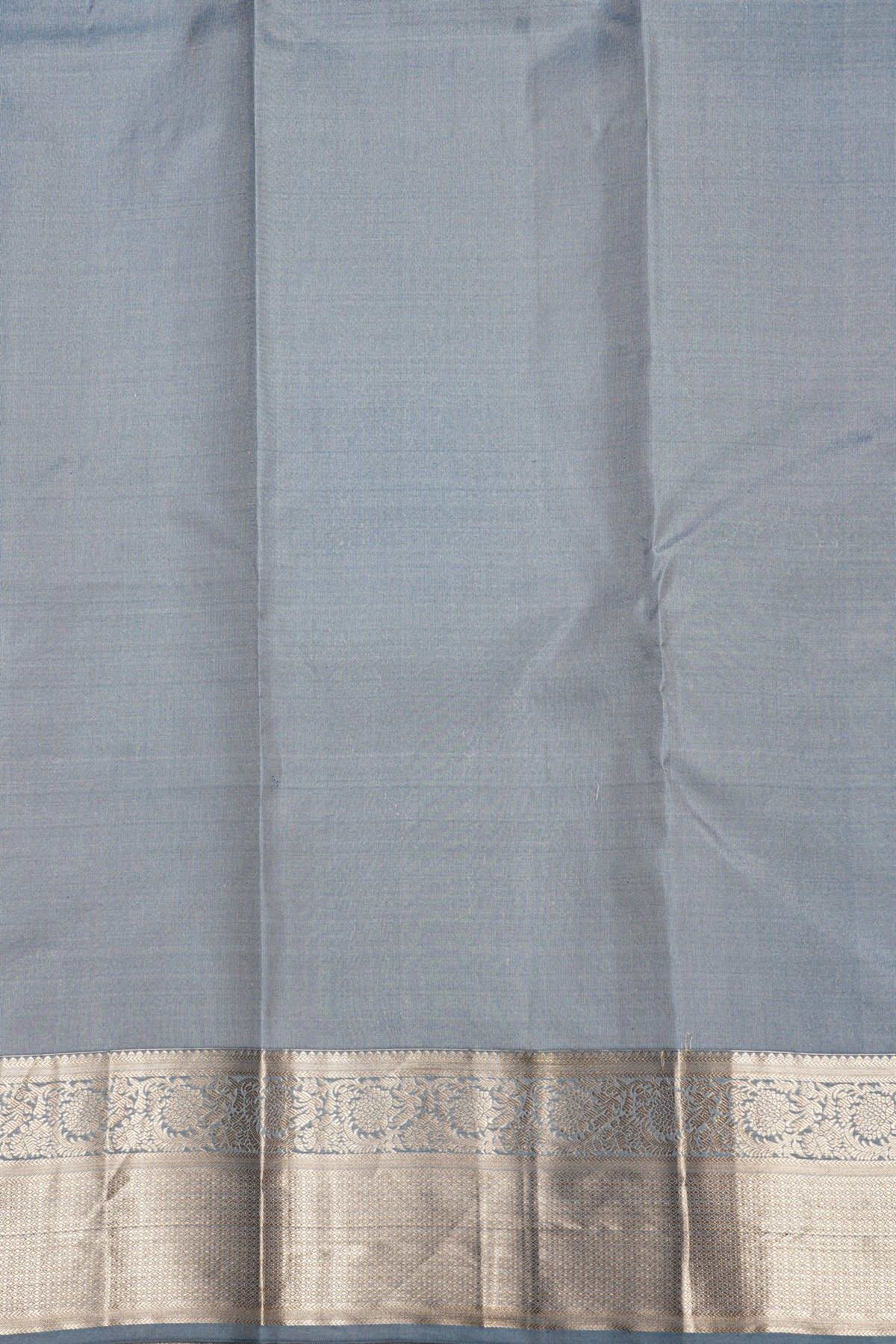 Kancheepuram Silk Grey Saree