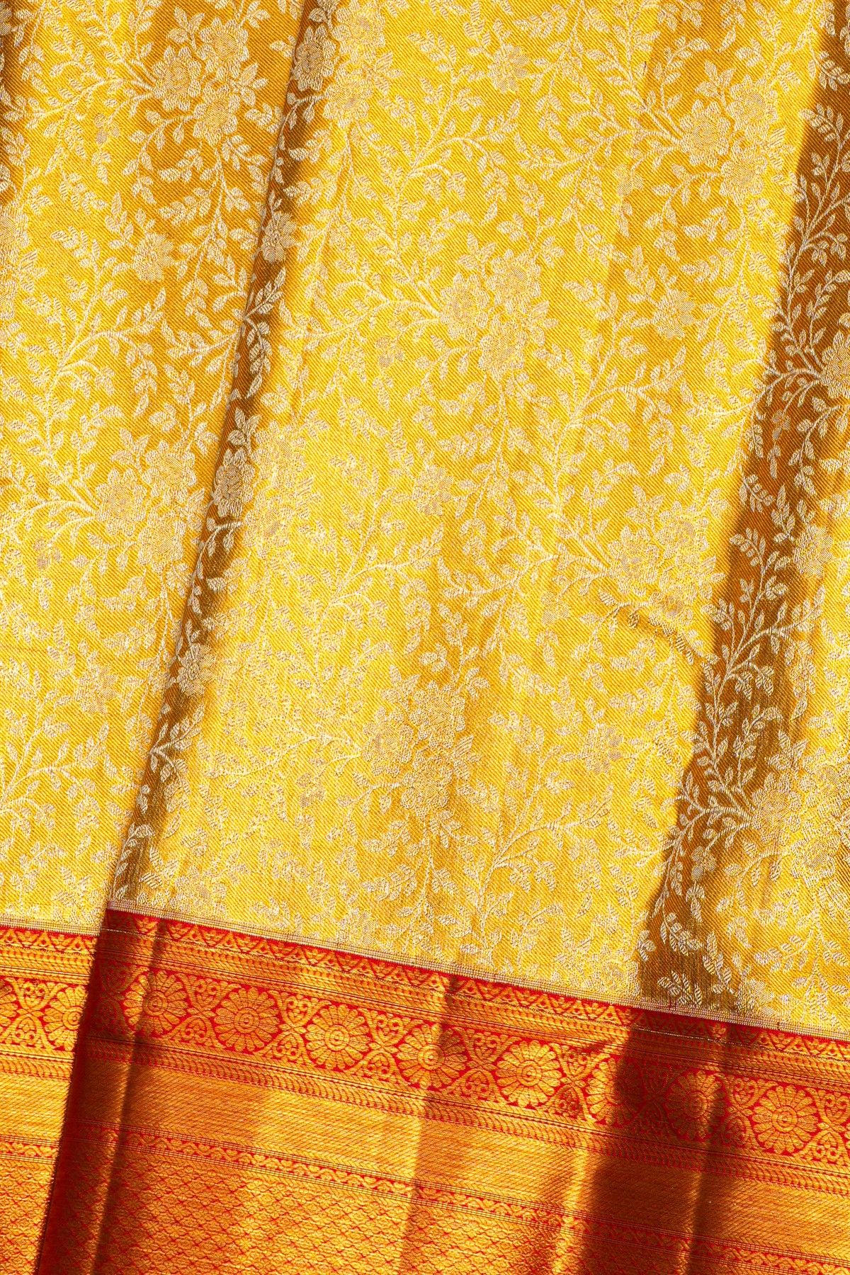 Kancheepuram Silk Gold Saree