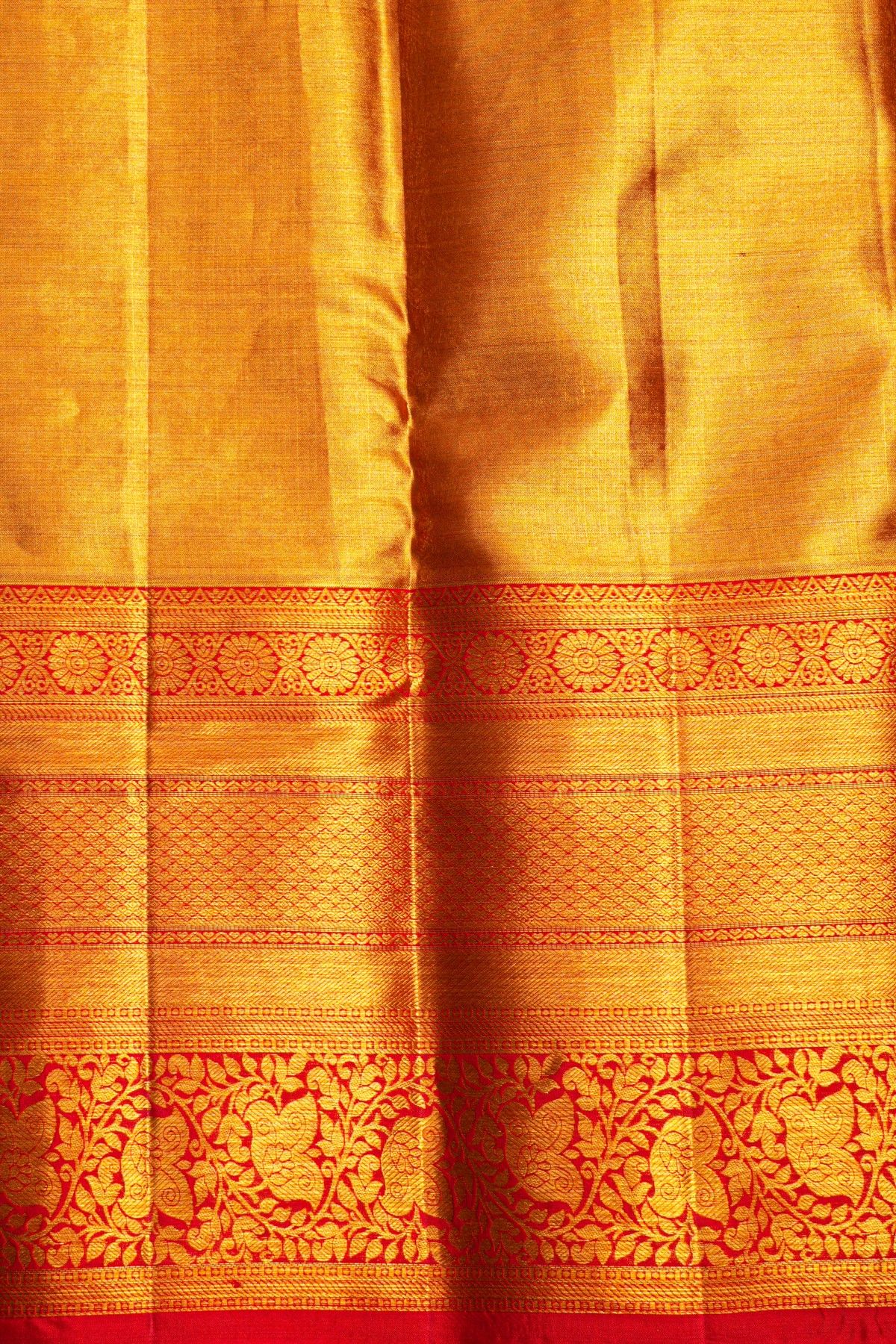 Kancheepuram Silk Gold Saree
