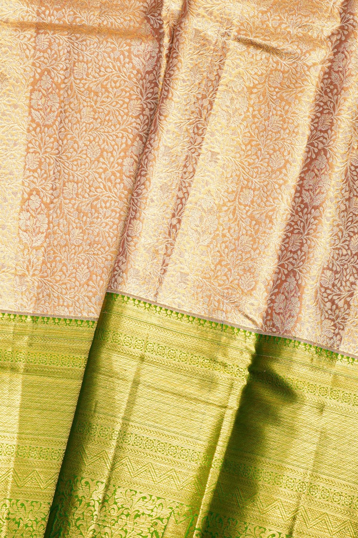 Kancheepuram Silk Dual Colour Saree