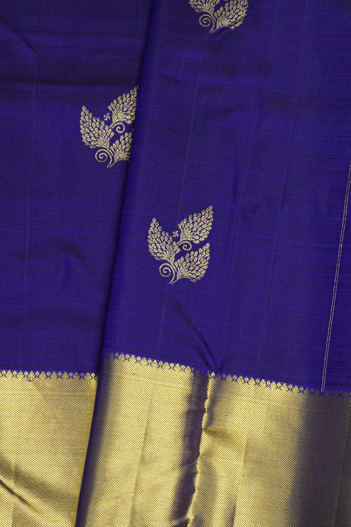 Kancheepuram Silk Royal Blue Saree