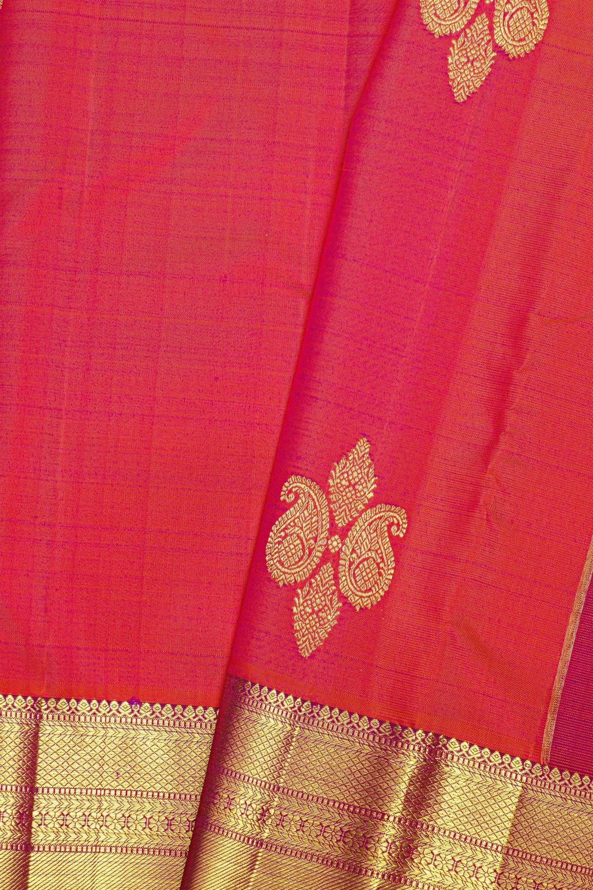 Kancheepuram Silk Pink Saree