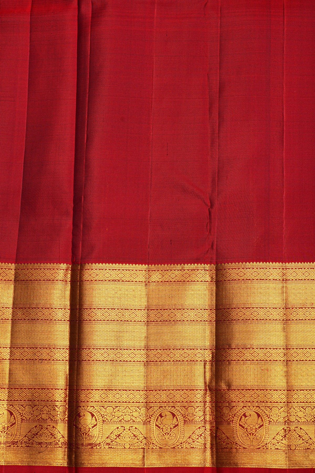 Kancheepuram Silk Bottle Green Saree