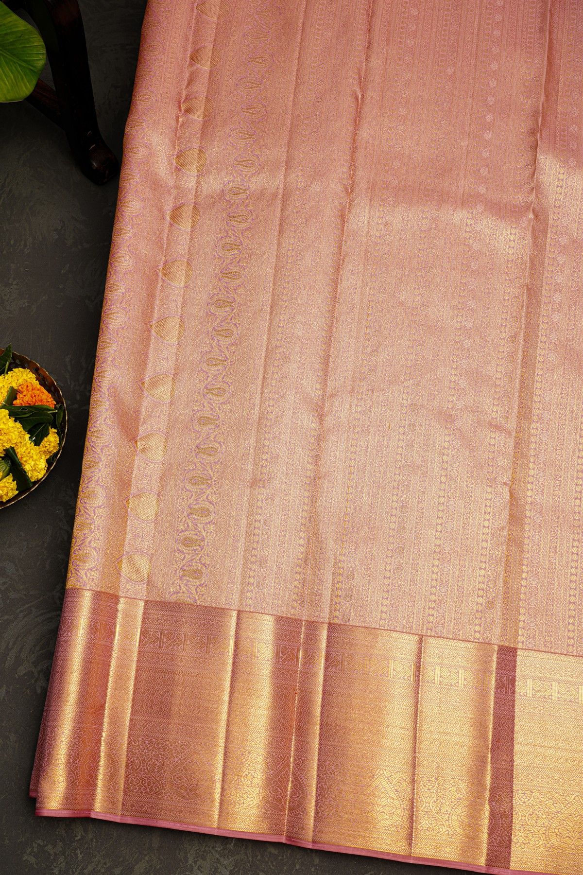 Kancheepuram Silk Royal Blue Saree