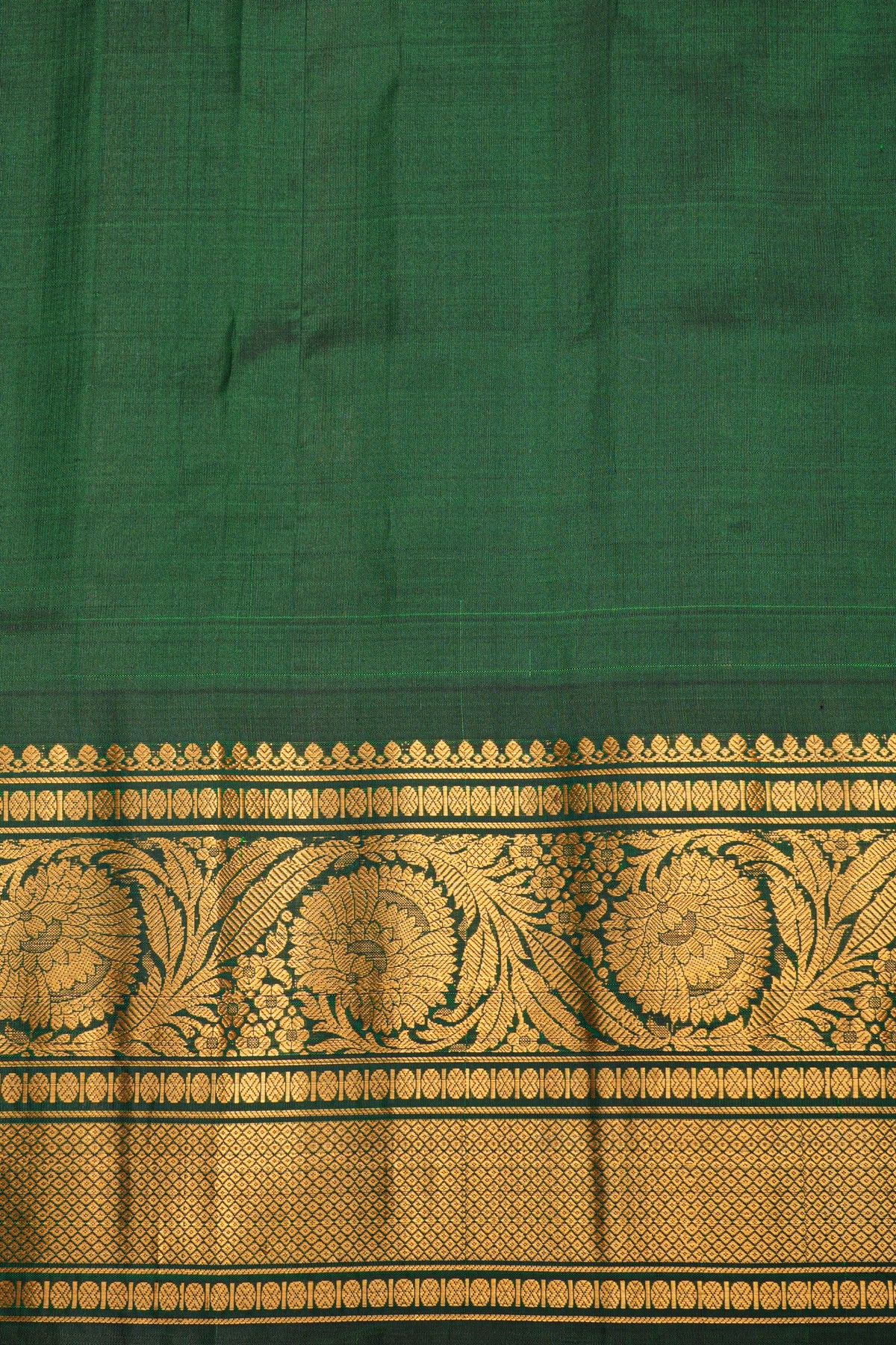 Gadwal Silk Multicolour Saree