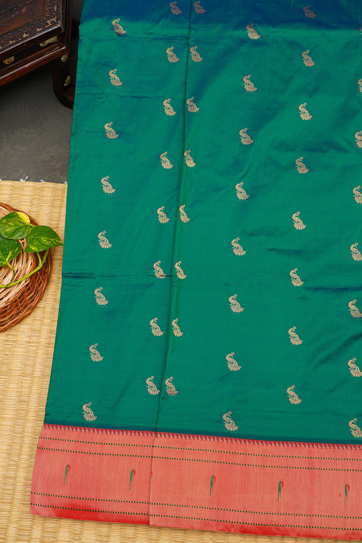 Paithani Silk Dual Colour Saree