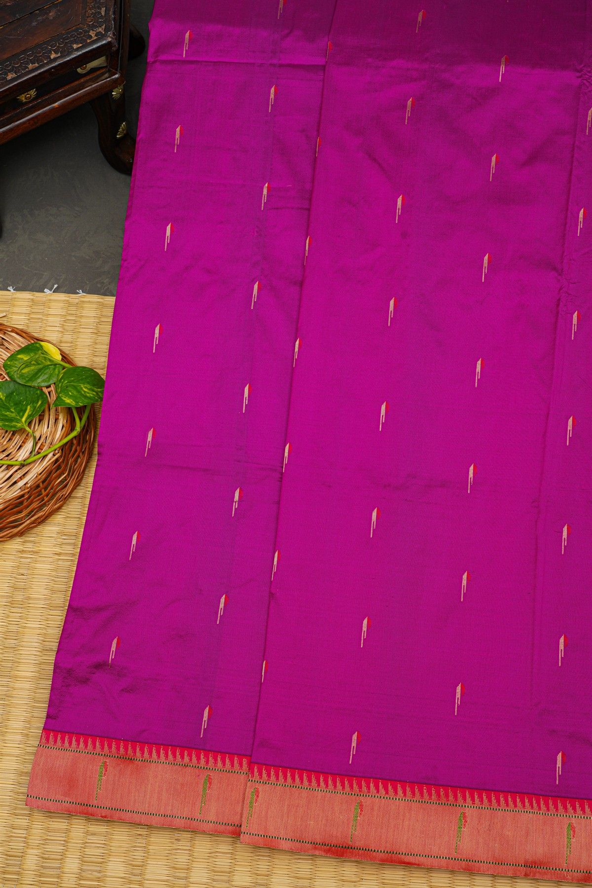 Paithani Silk Purple Saree