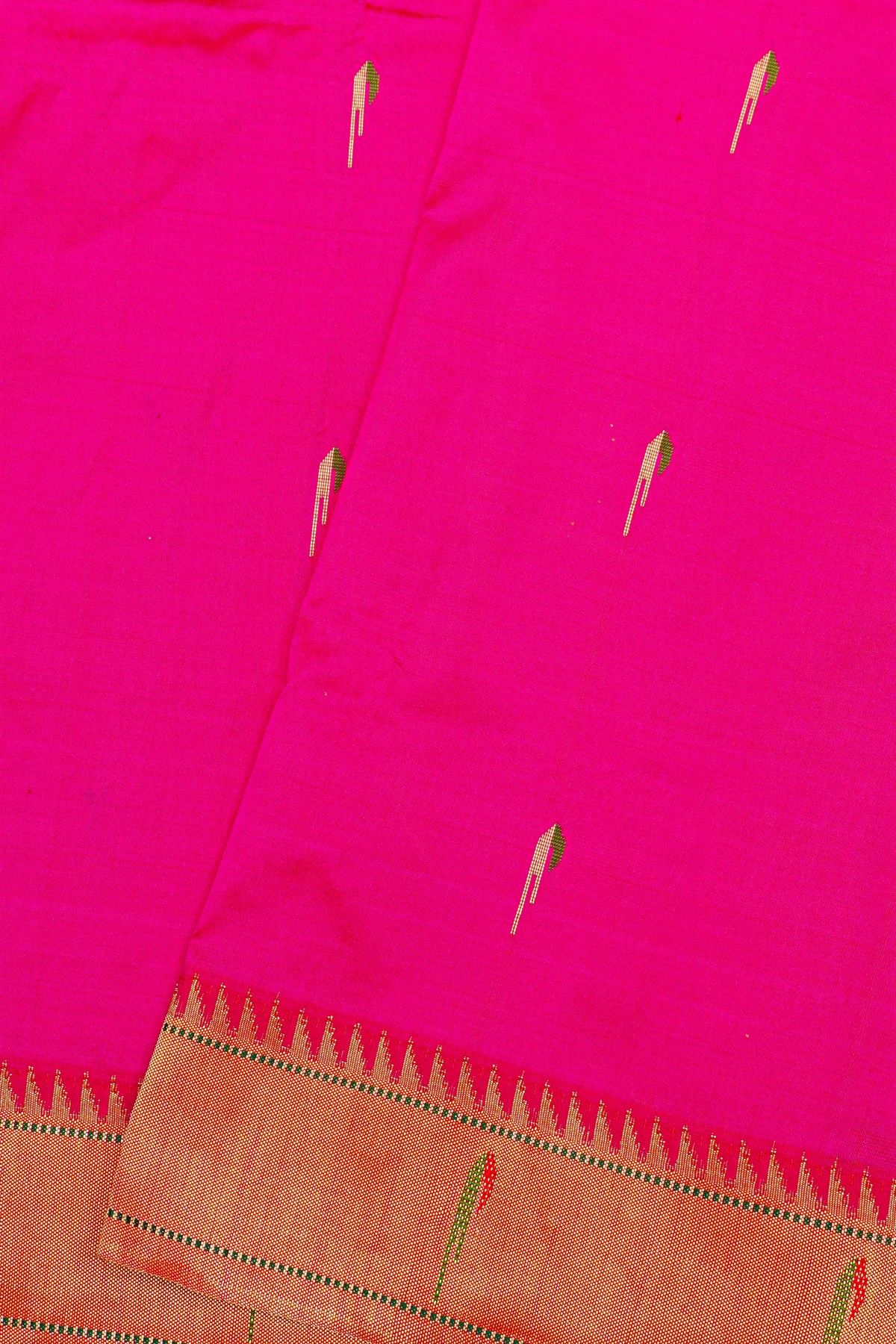 Paithani Silk Pink Saree