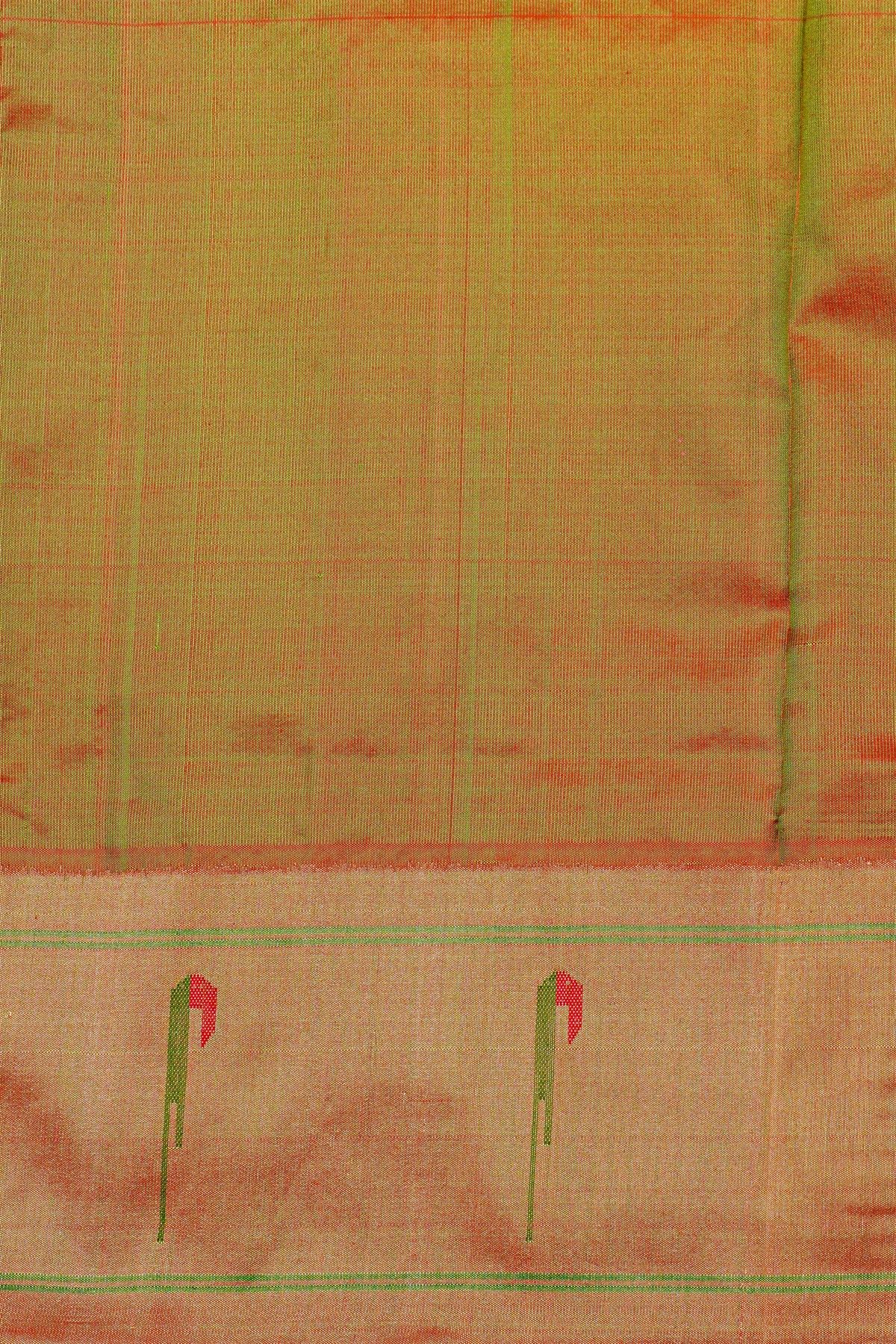 Paithani Silk Sea Green Saree