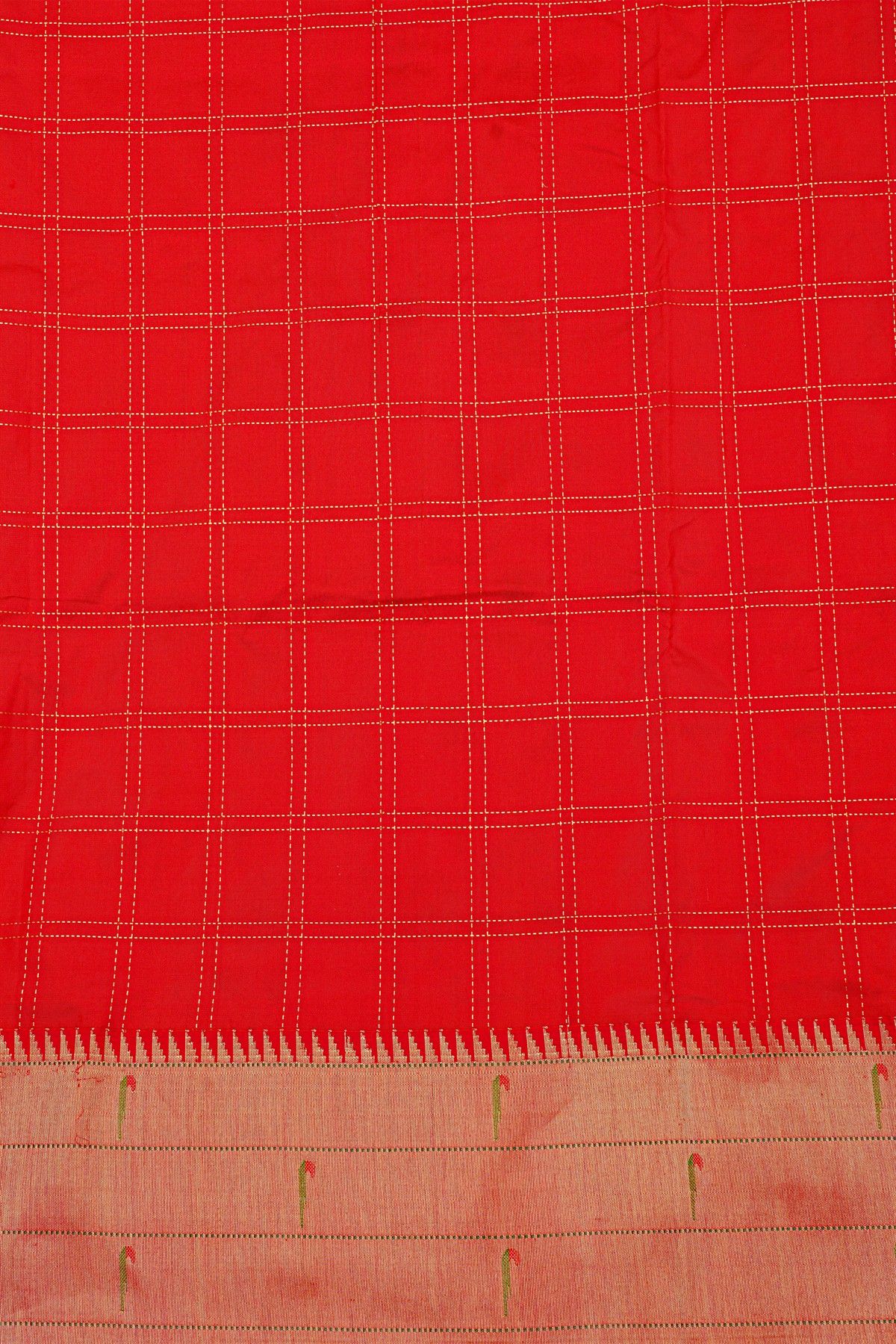 Paithani Silk Dark Purple Saree