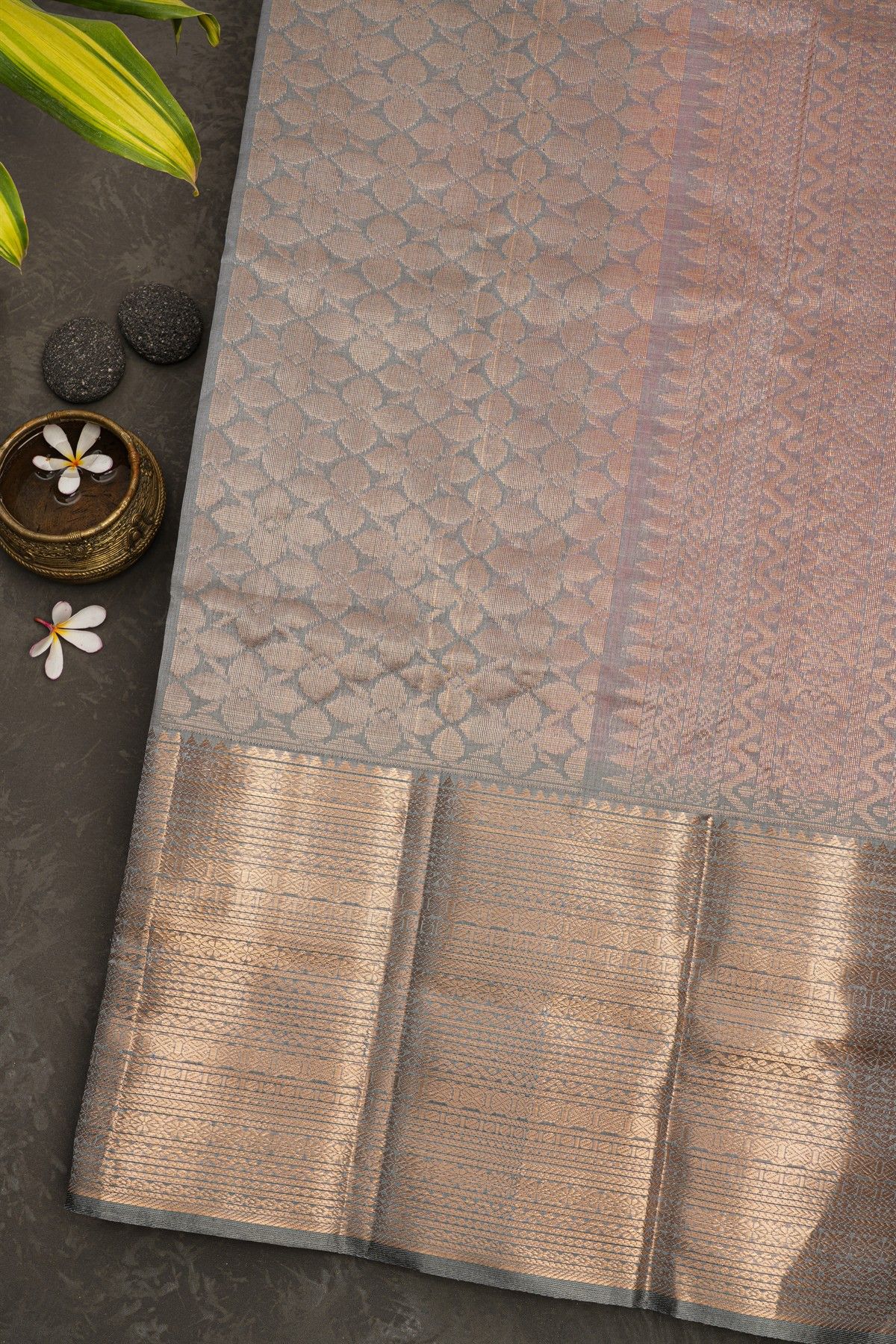 Kuppadam Sico Peach Saree