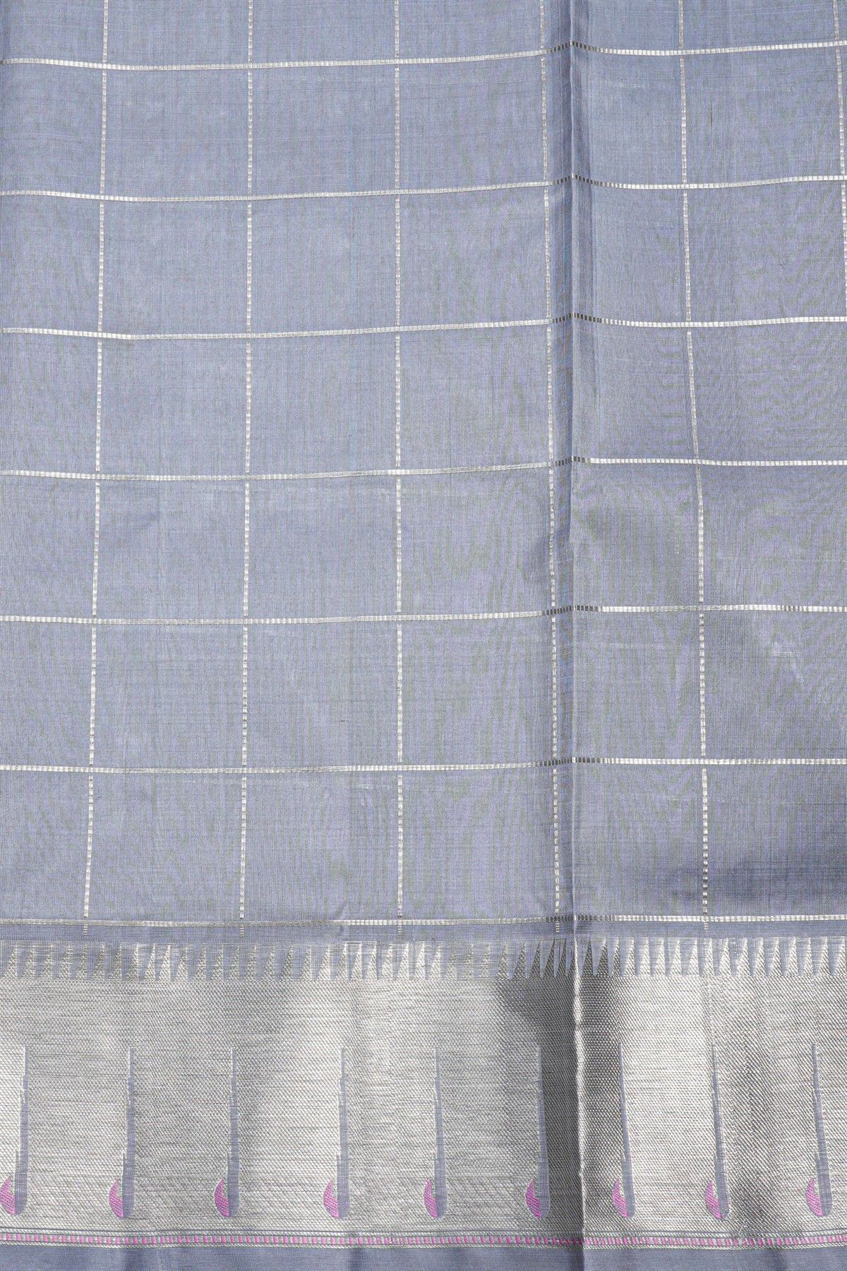 Venkatagiri Silk Baby Pink Saree