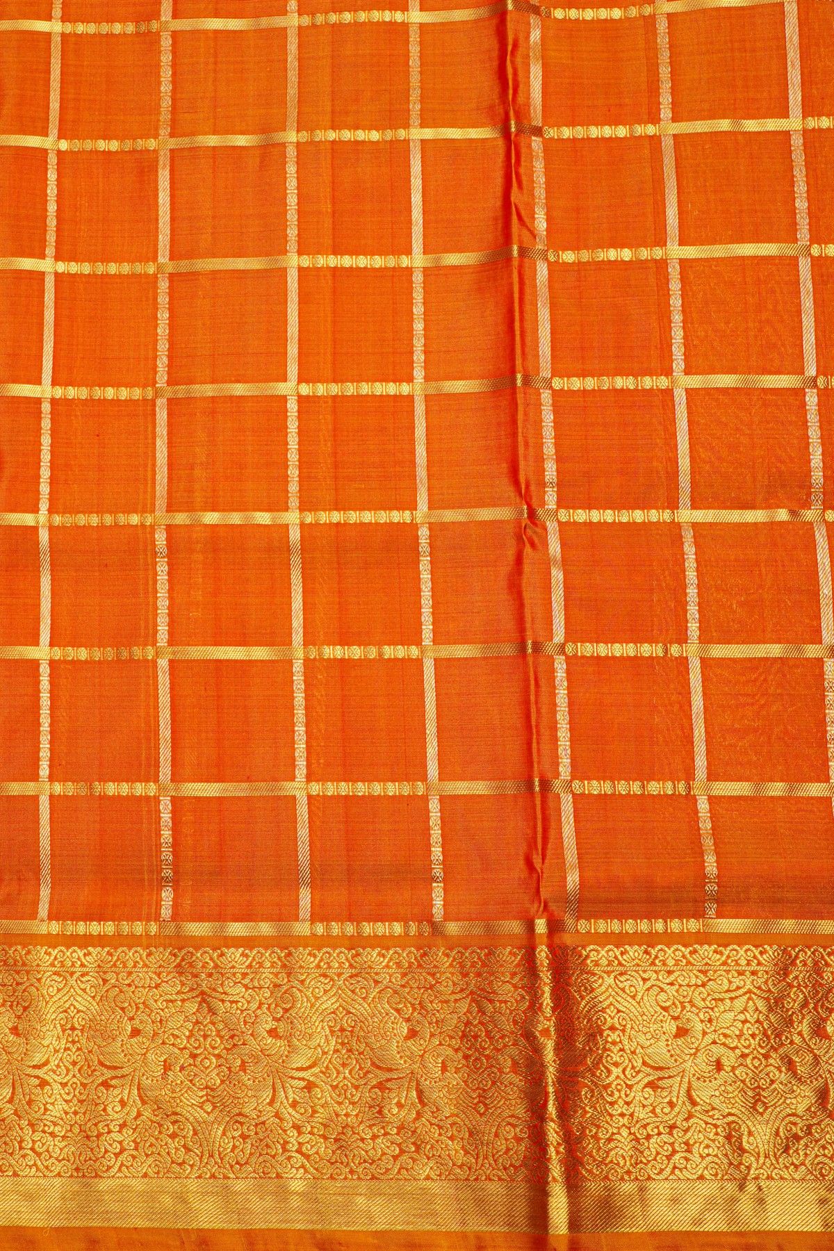 Venkatagiri Silk Red Saree