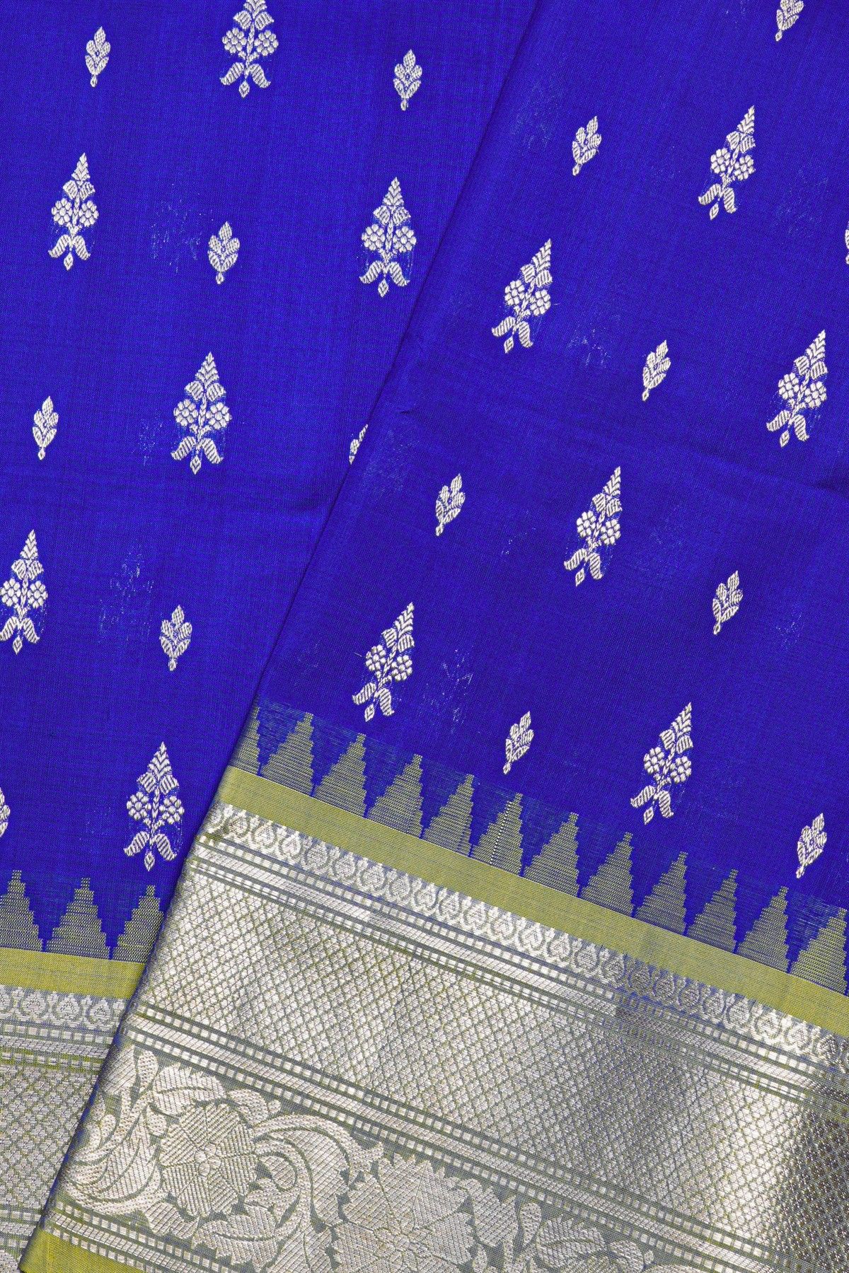 Venkatagiri Silk Royal Blue Saree