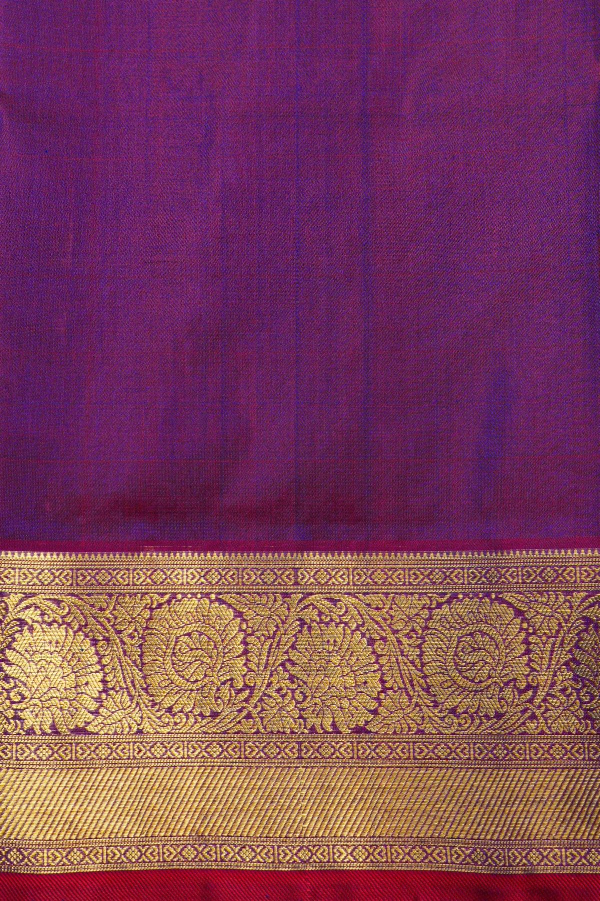 Venkatagiri Silk Navy Blue Saree