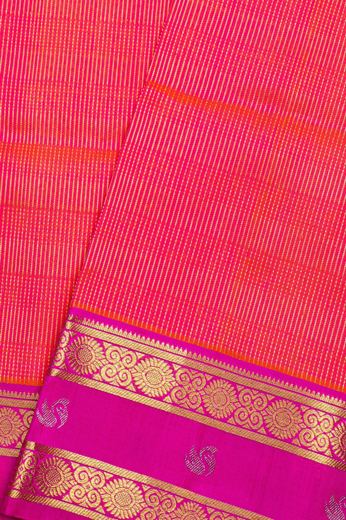 Venkatagiri Silk Dual Colour Saree