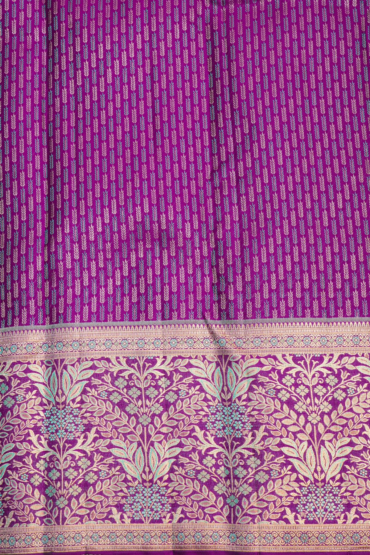 Kancheepuram Silk Sky Blue Saree