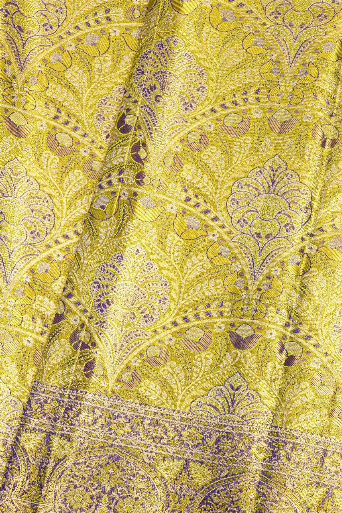 Kancheepuram Silk Gold Saree