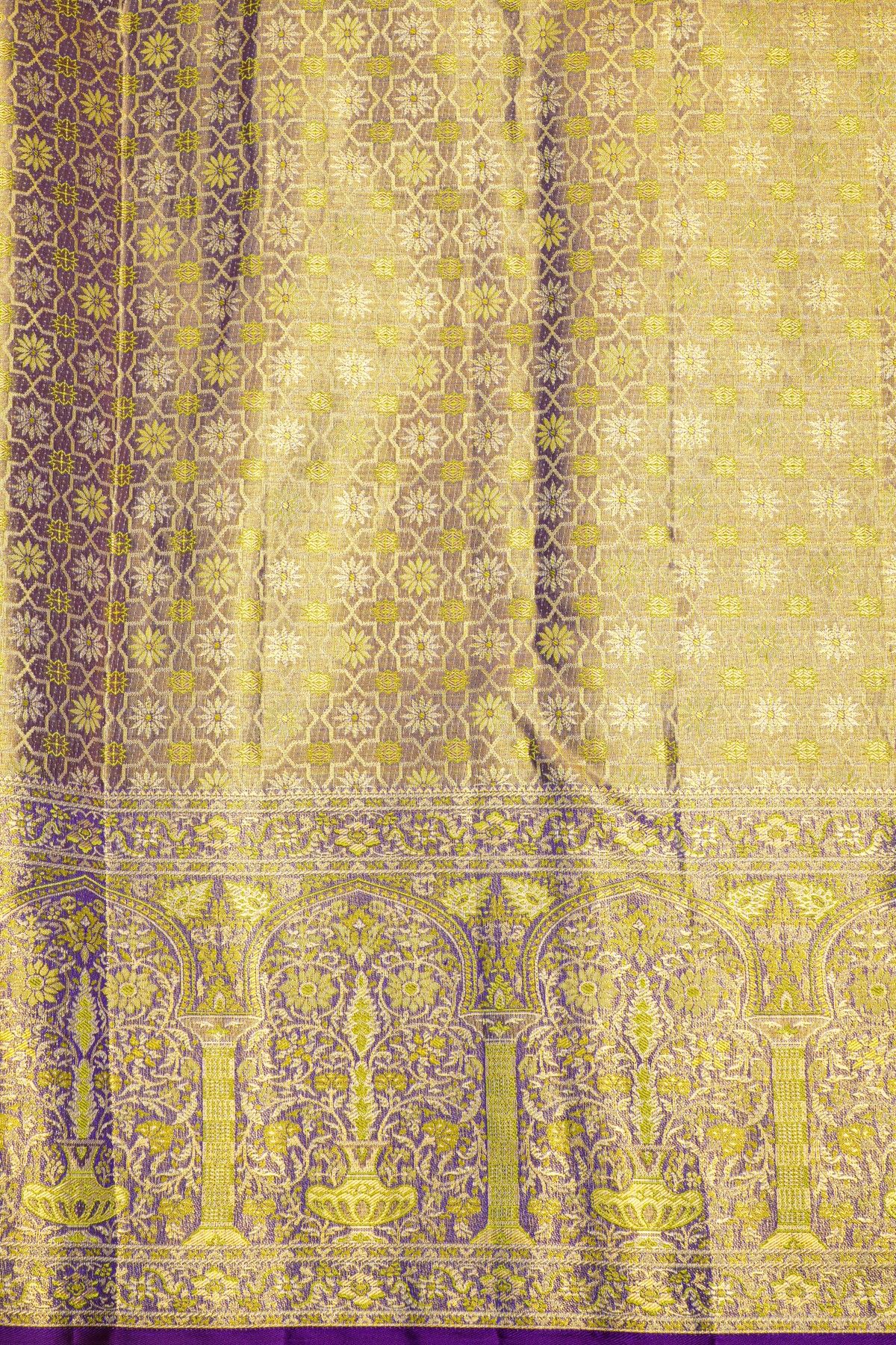 Kancheepuram Silk Gold Saree