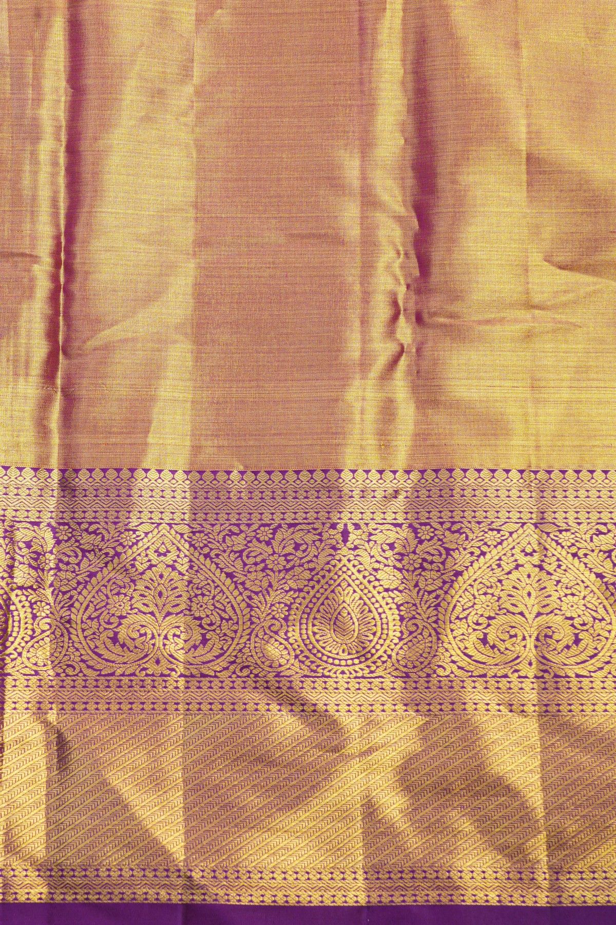 Kancheepuram Silk Gold Saree